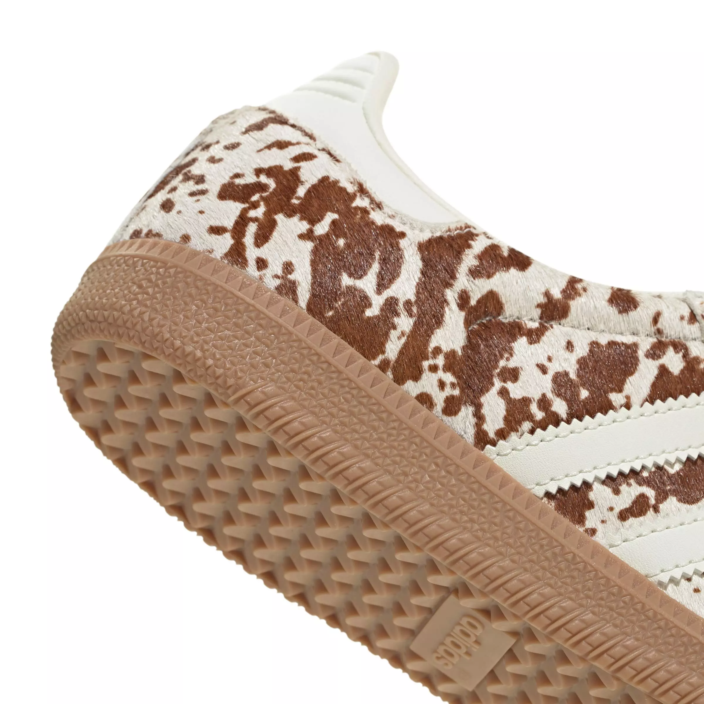 adidas Originals Samba LT "Cow Print" Women's Shoe - White/Brown
