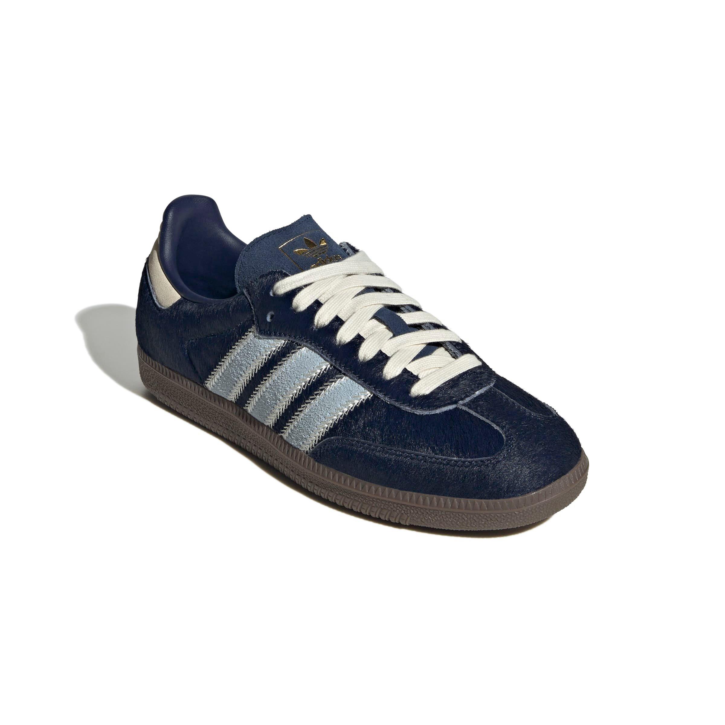 adidas Originals Samba OG "Night Indigo/Clear Sky/Tactile Blue" Women's Shoe - INDIGO/SKY/BLUE Thumbnail View 3