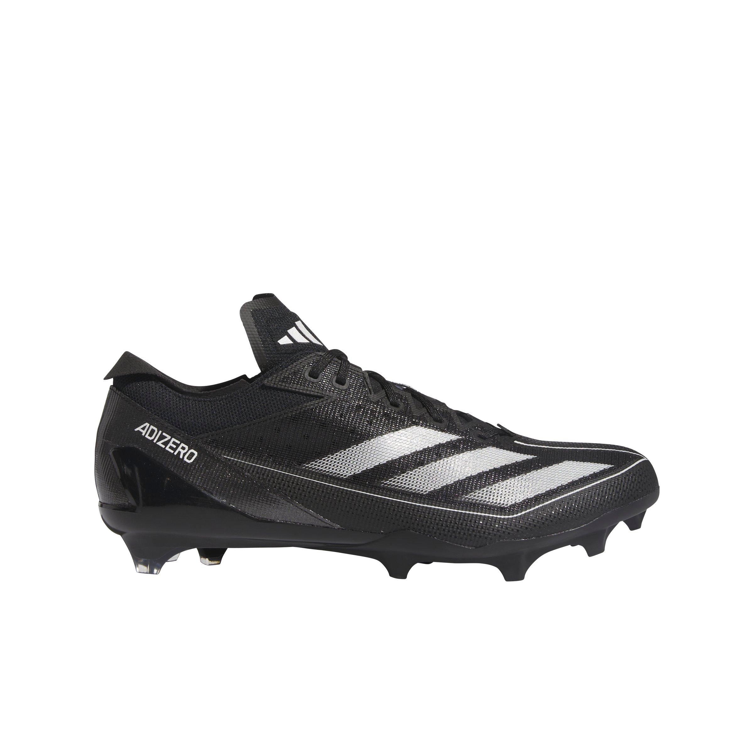 adidas Adizero Electric Core Black Ftwr White Carbon Grade School Boys Football Cleat Hibbett