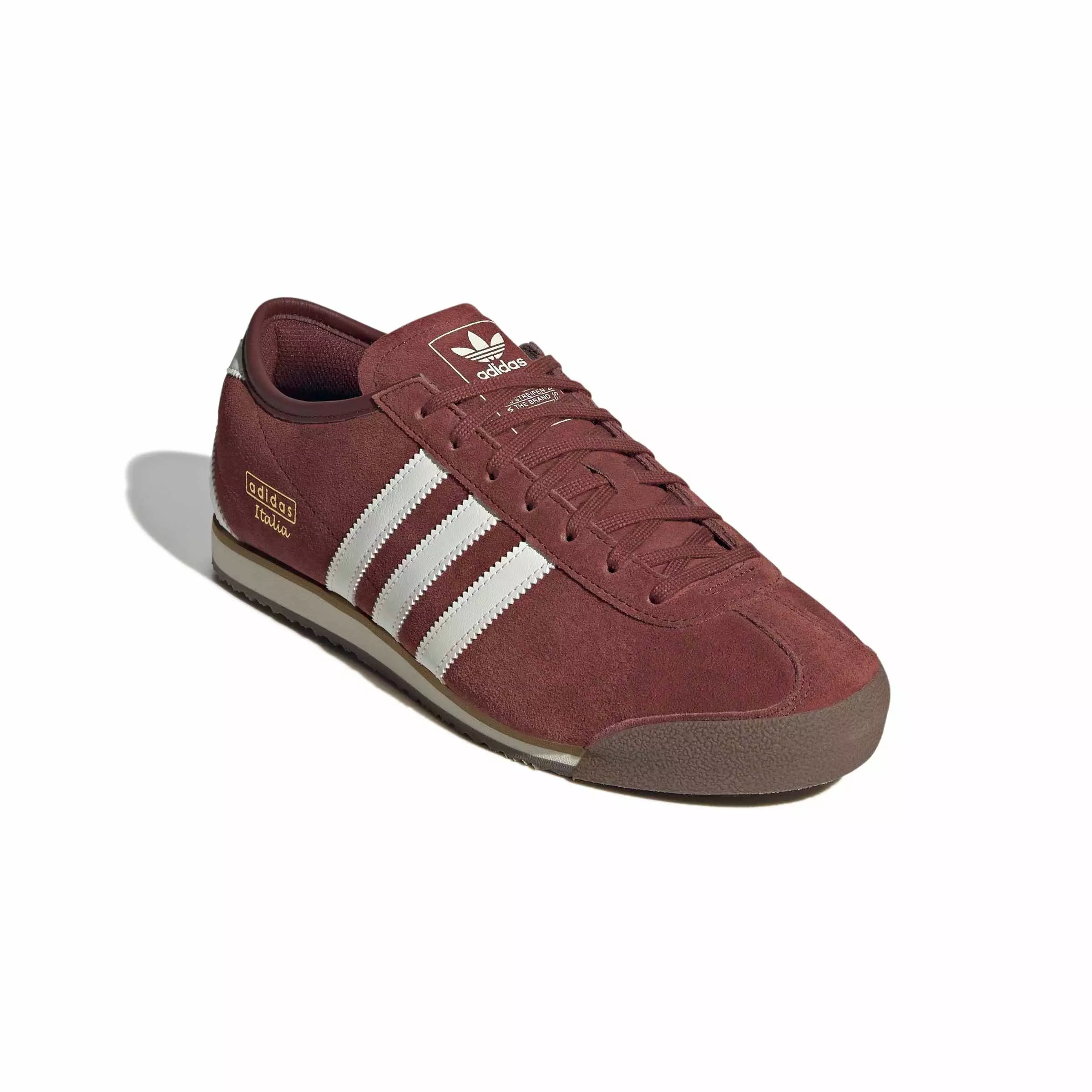 adidas Originals Italia 70s "Fox Brown/Off White/Gum 5" Men's Shoe - BROWN/OFF WHITE/GUM