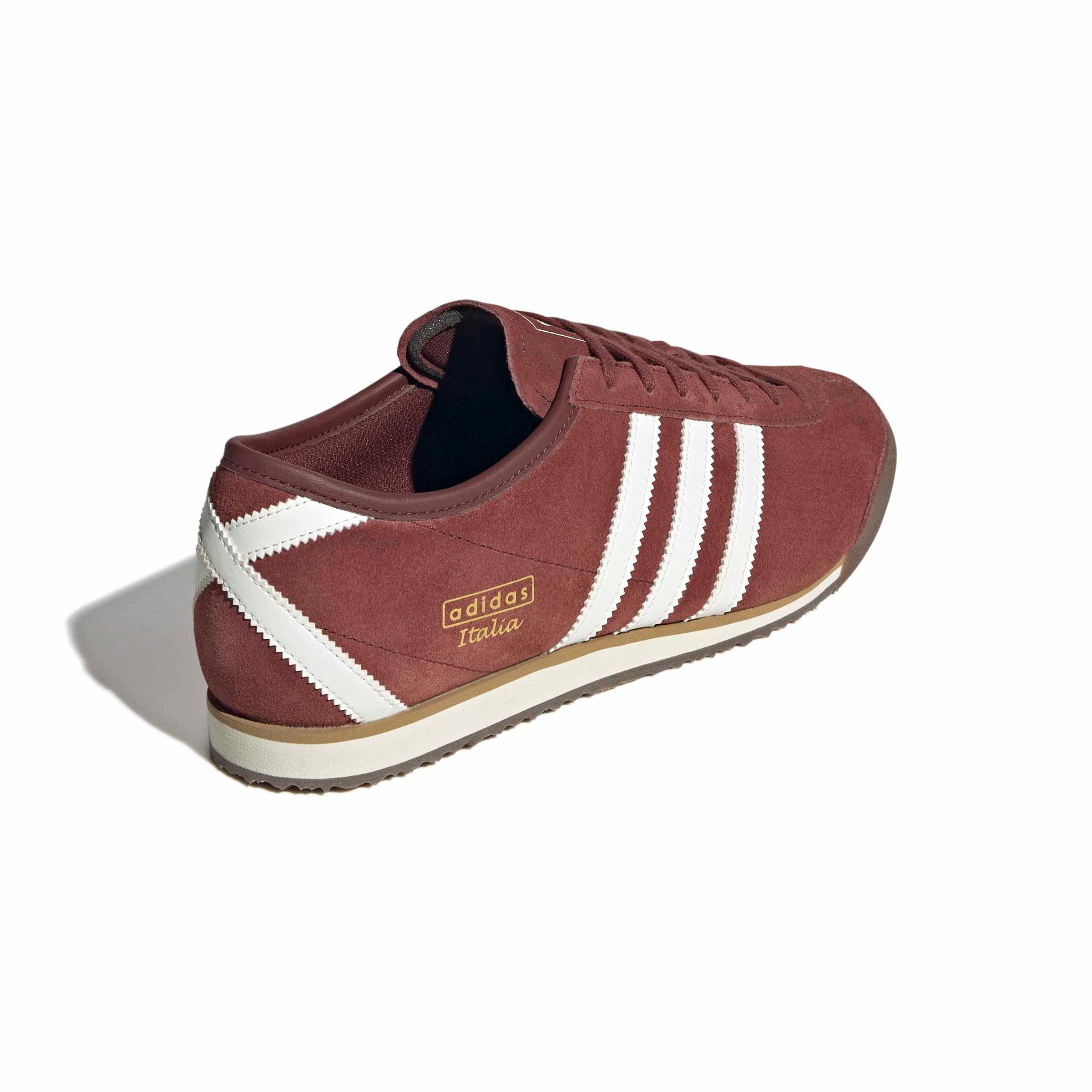 adidas Originals Italia 70s "Fox Brown/Off White/Gum 5" Men's Shoe - BROWN/OFF WHITE/GUM Thumbnail View 4