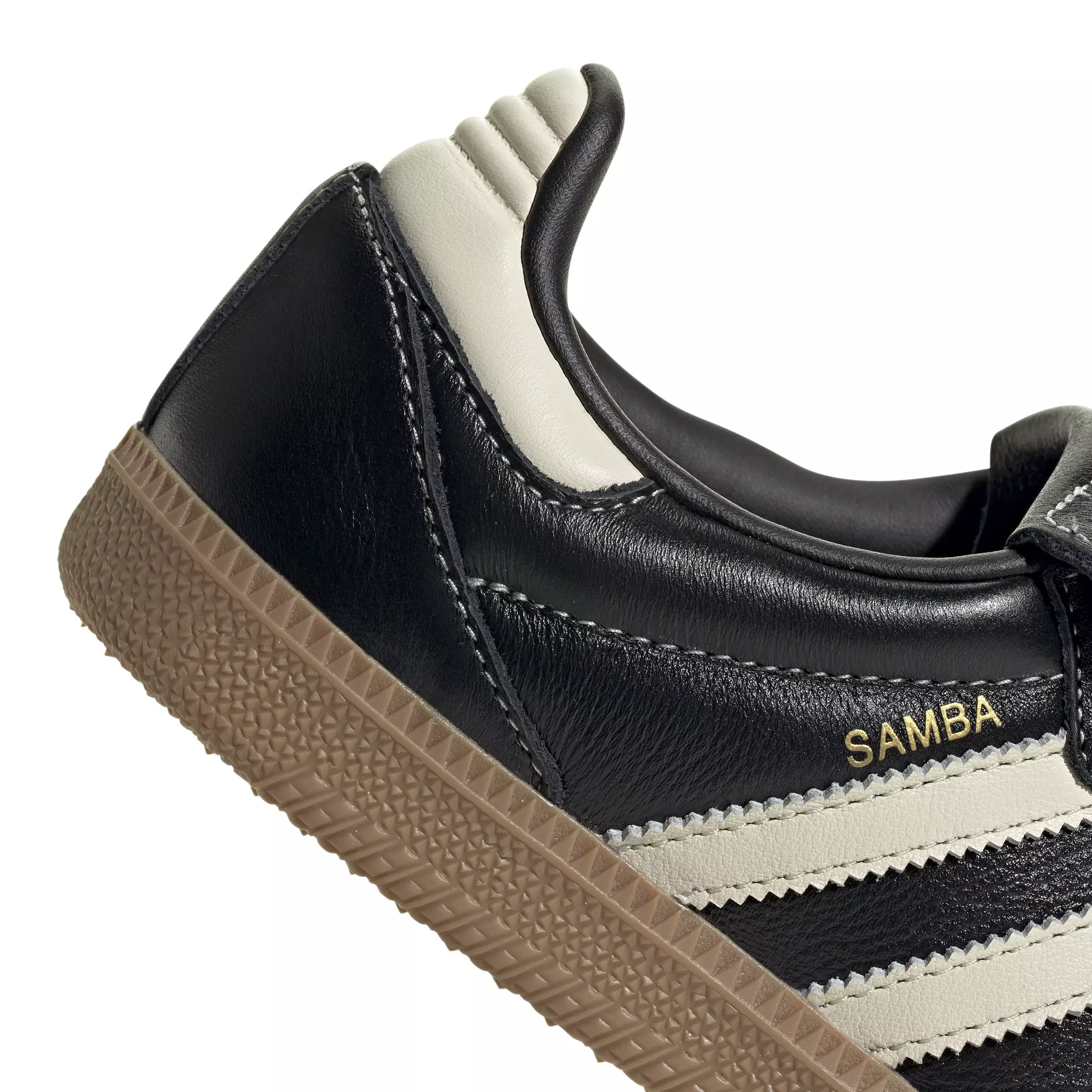 adidas Originals Samba Lt "Core Black/Cream White/Gum 4" Women's Shoe - BLACK/WHITE/GUM