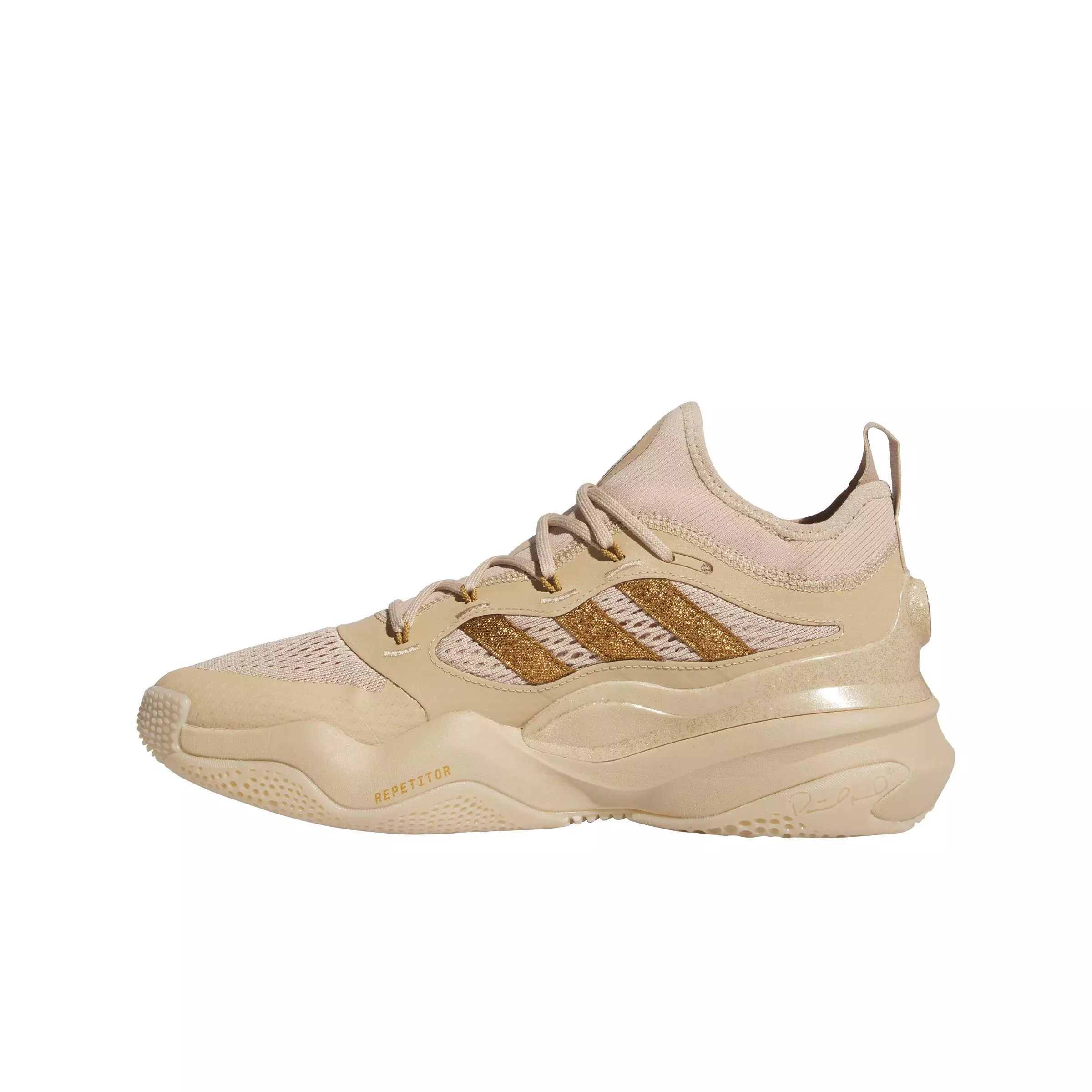 adidas Mahomes 2 Impact FLX Bronze "Magic Beige/Bronze Strata/Magic Beige" Men's Football Shoe - BEIGE/BRONZE/BEIGE