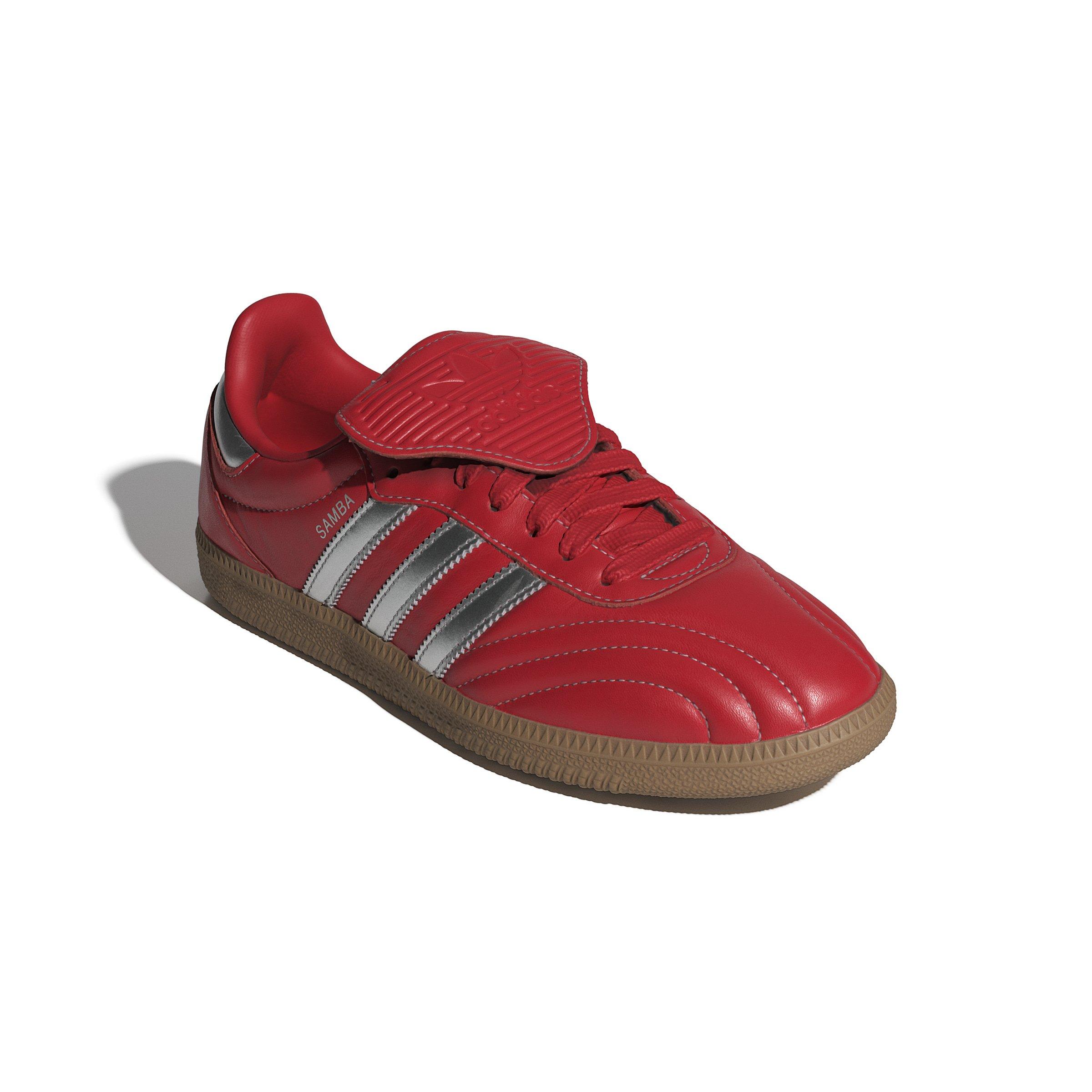 adidas Originals Samba Lt "Better Scarlet/Silver Metallic/Gum 4" Women's Shoe - SCARLET/SILVER/GUM Thumbnail View 3
