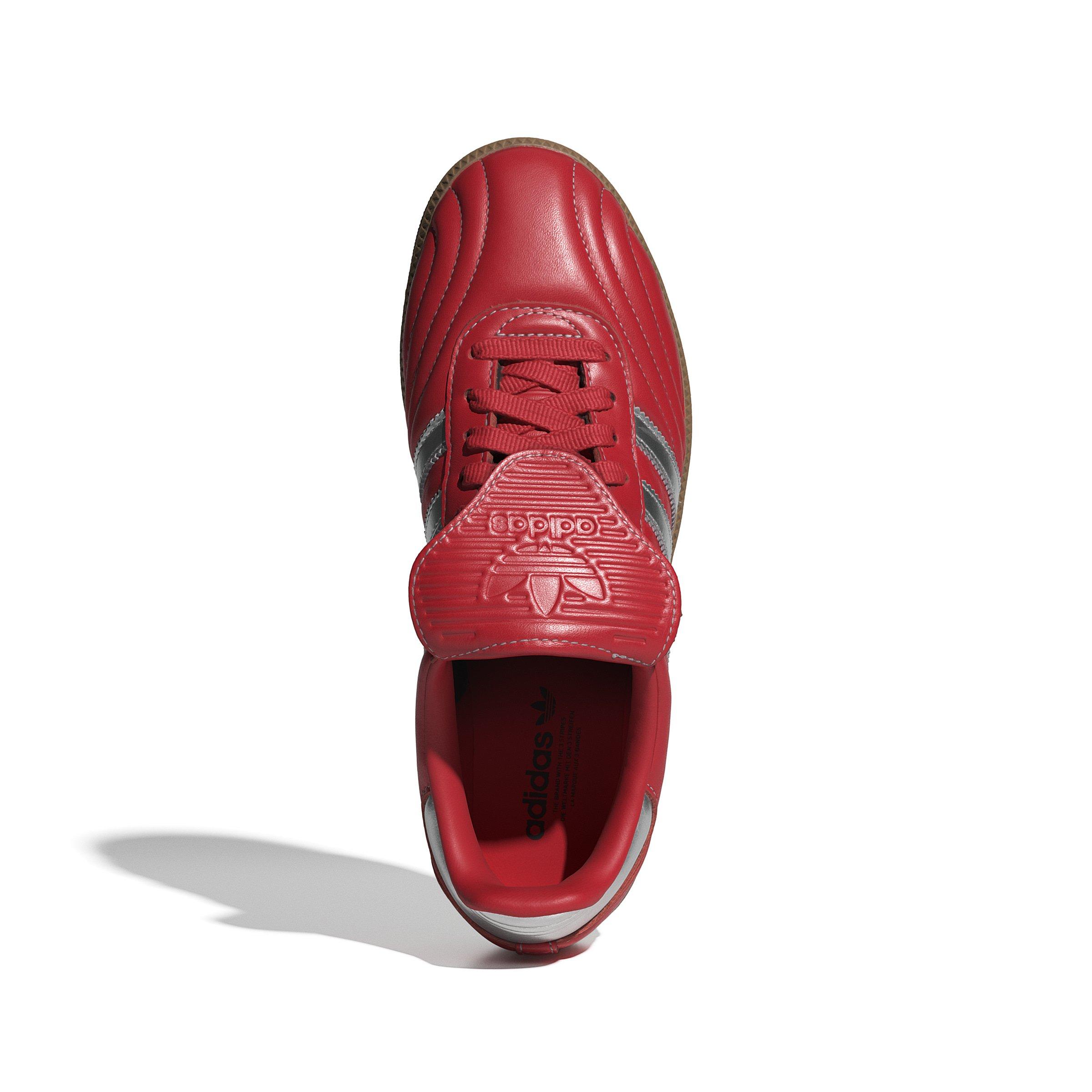 adidas Originals Samba Lt "Better Scarlet/Silver Metallic/Gum 4" Women's Shoe - SCARLET/SILVER/GUM Thumbnail View 5