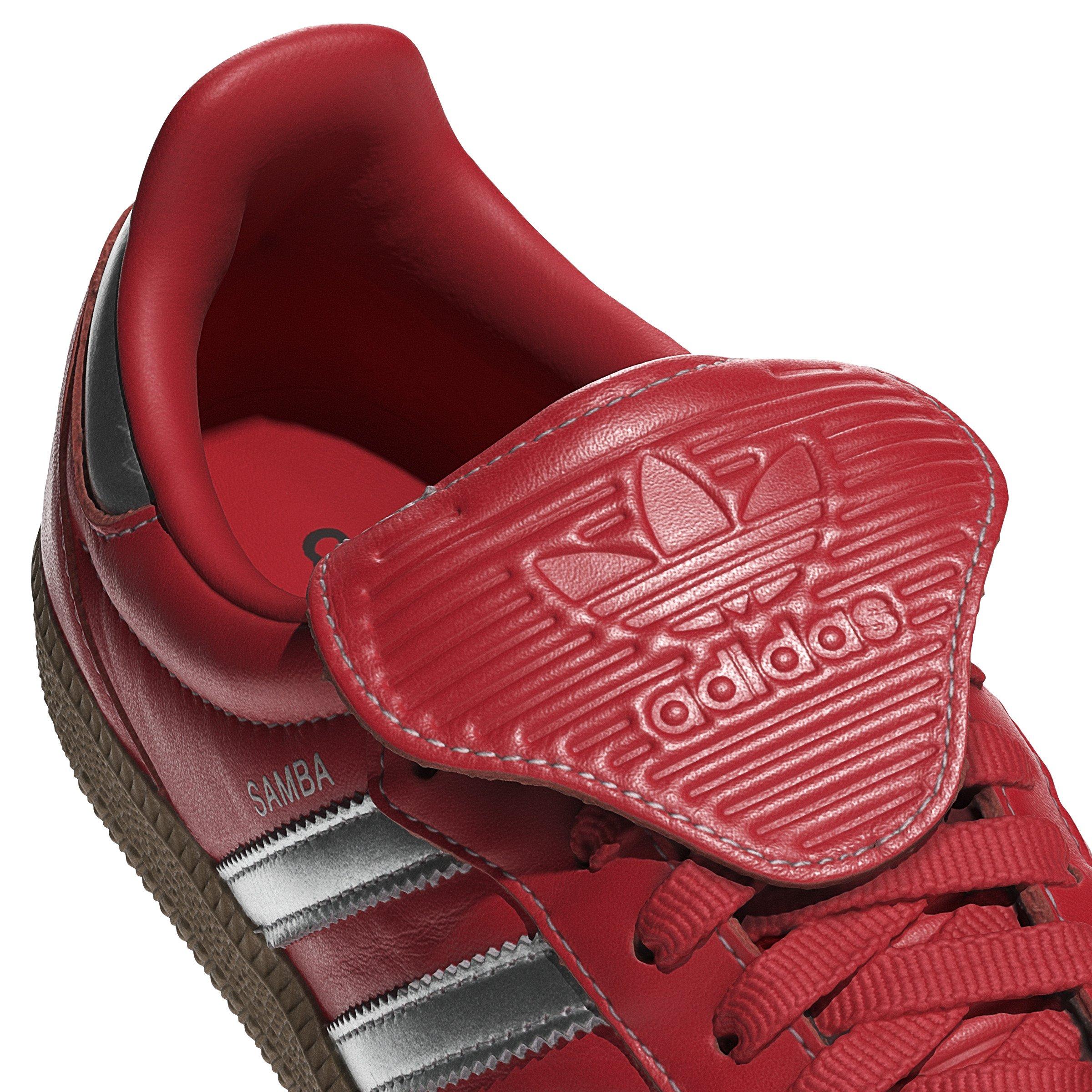 adidas Originals Samba Lt "Better Scarlet/Silver Metallic/Gum 4" Women's Shoe - SCARLET/SILVER/GUM Thumbnail View 7