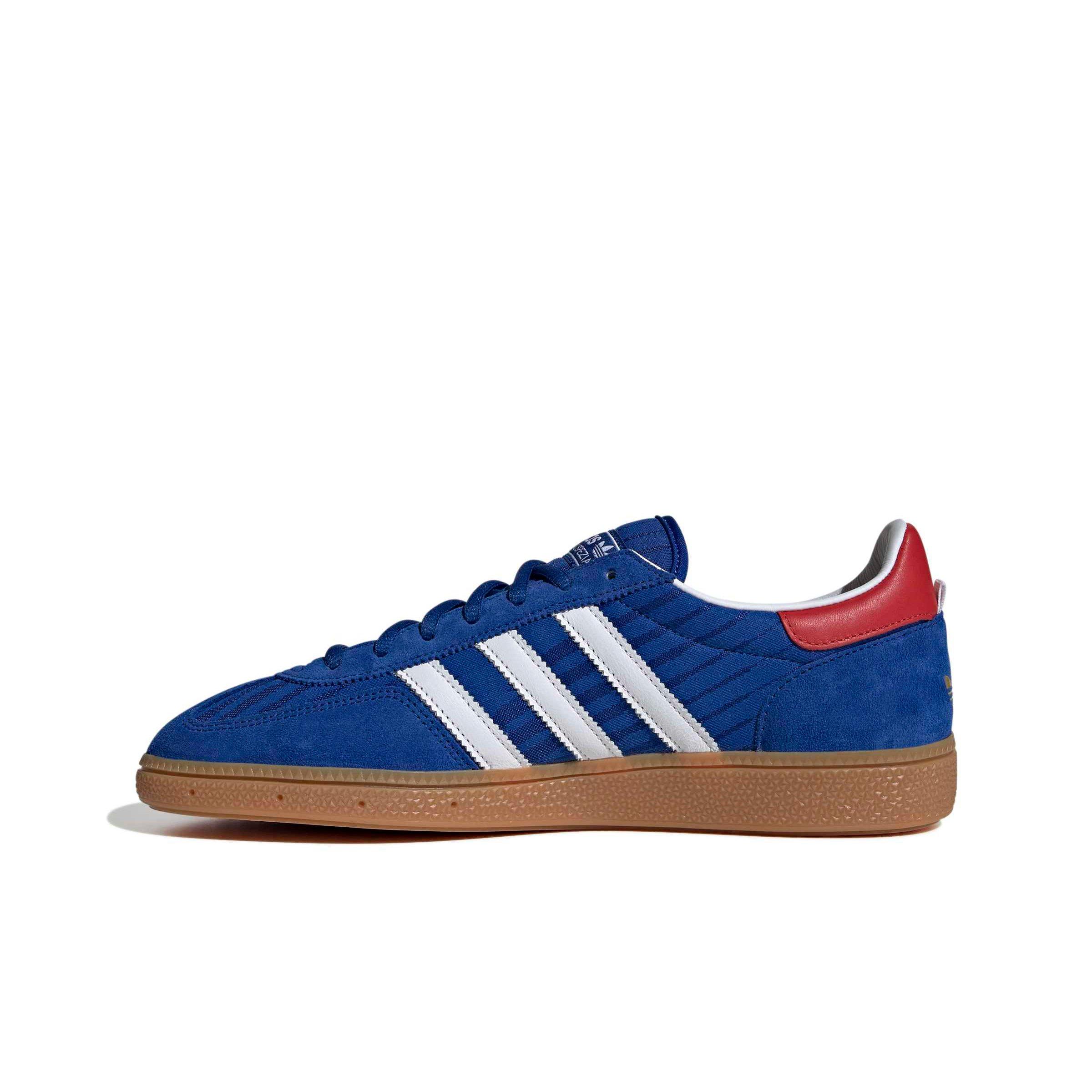 adidas Originals Handball Spezial "Power Blue/Red/Ftwr White" Men's Shoe - BLUE/RED/WHITE Thumbnail View 2