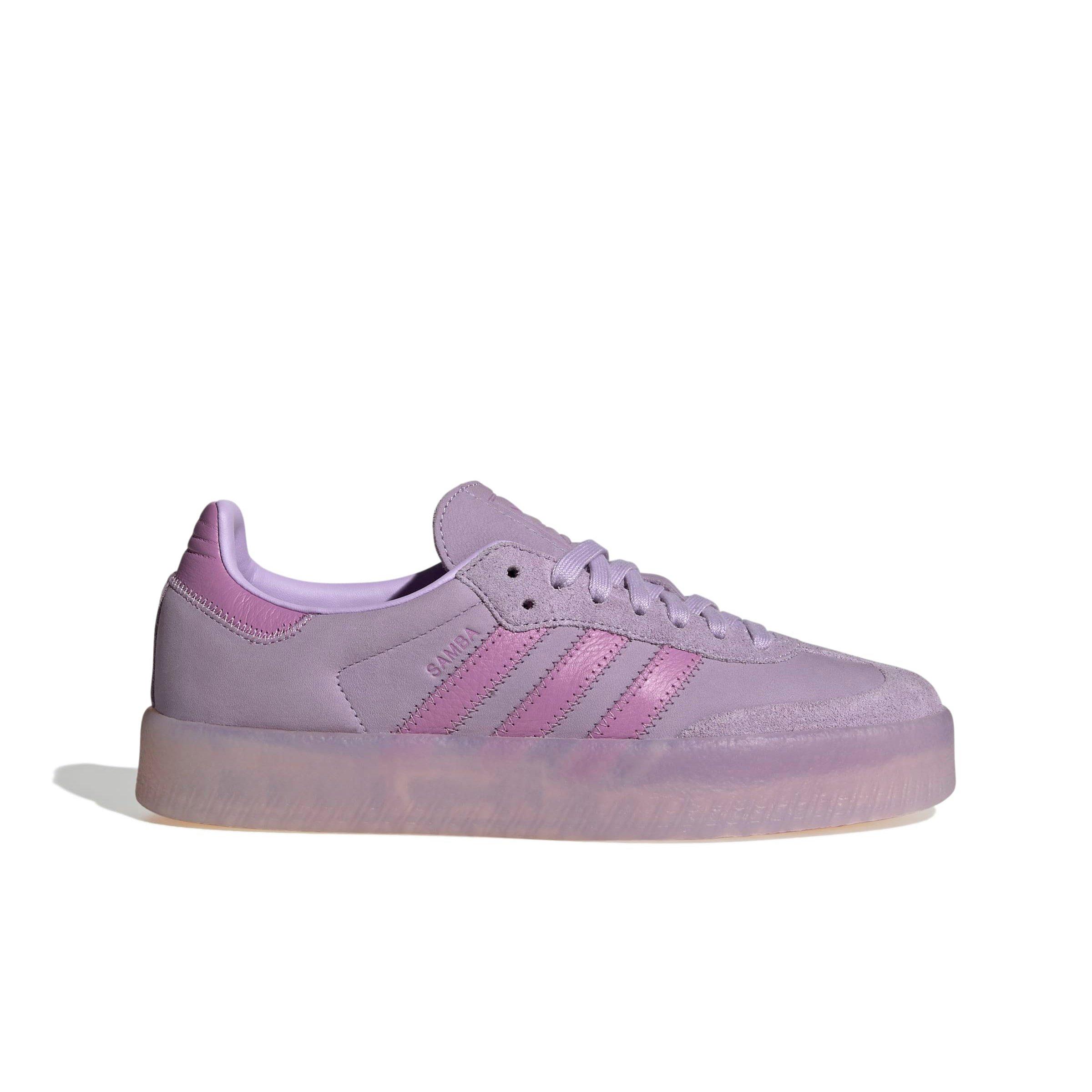 adidas Originals Sambae "Preloved Purple/Powder Plum/Off White" Women's Shoe - PURPLE/PLUM/OFF WHITE Thumbnail View 1