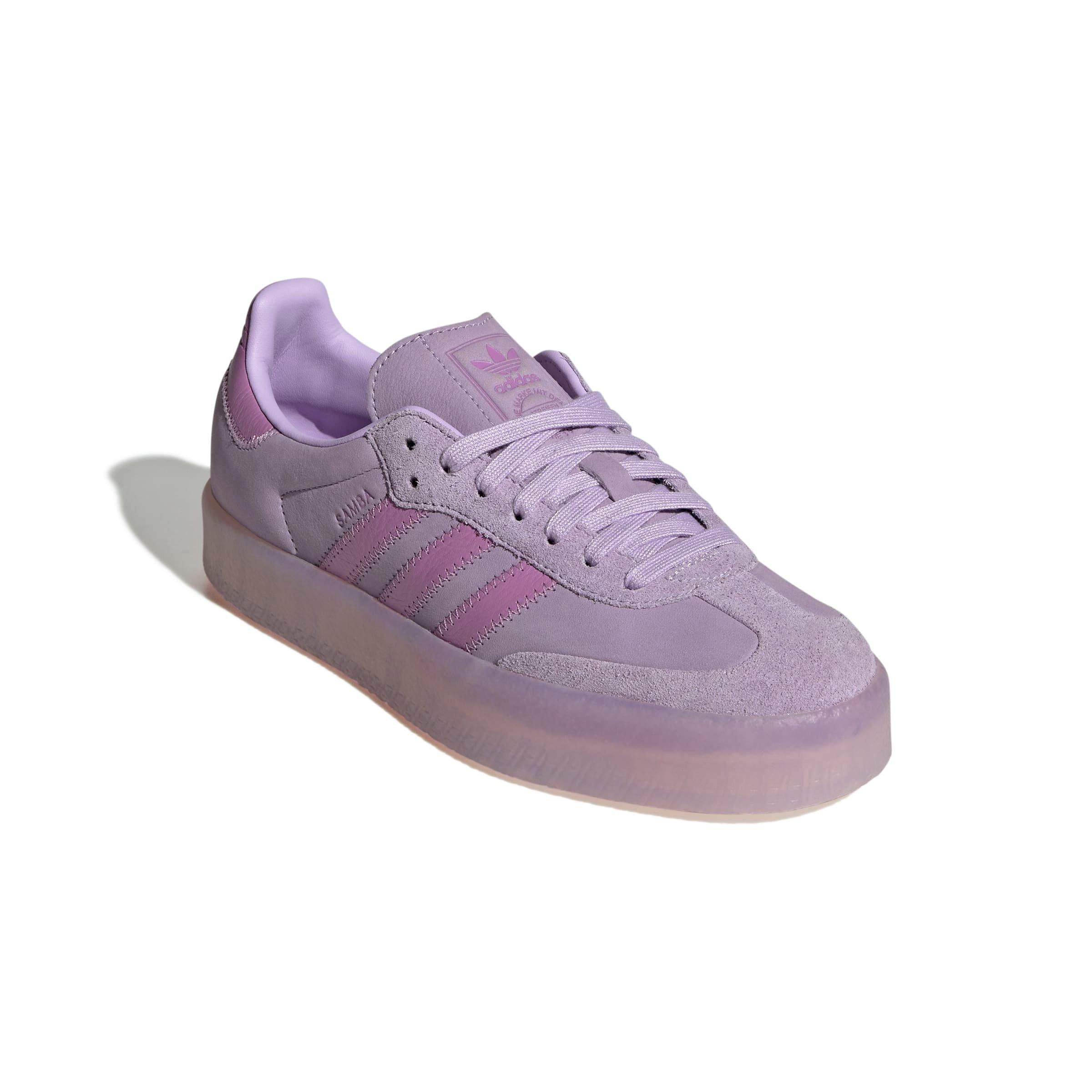 adidas gazelle silver green womens adidas Samba OG Shoes - Women's - Purple / White / Gum main image 1