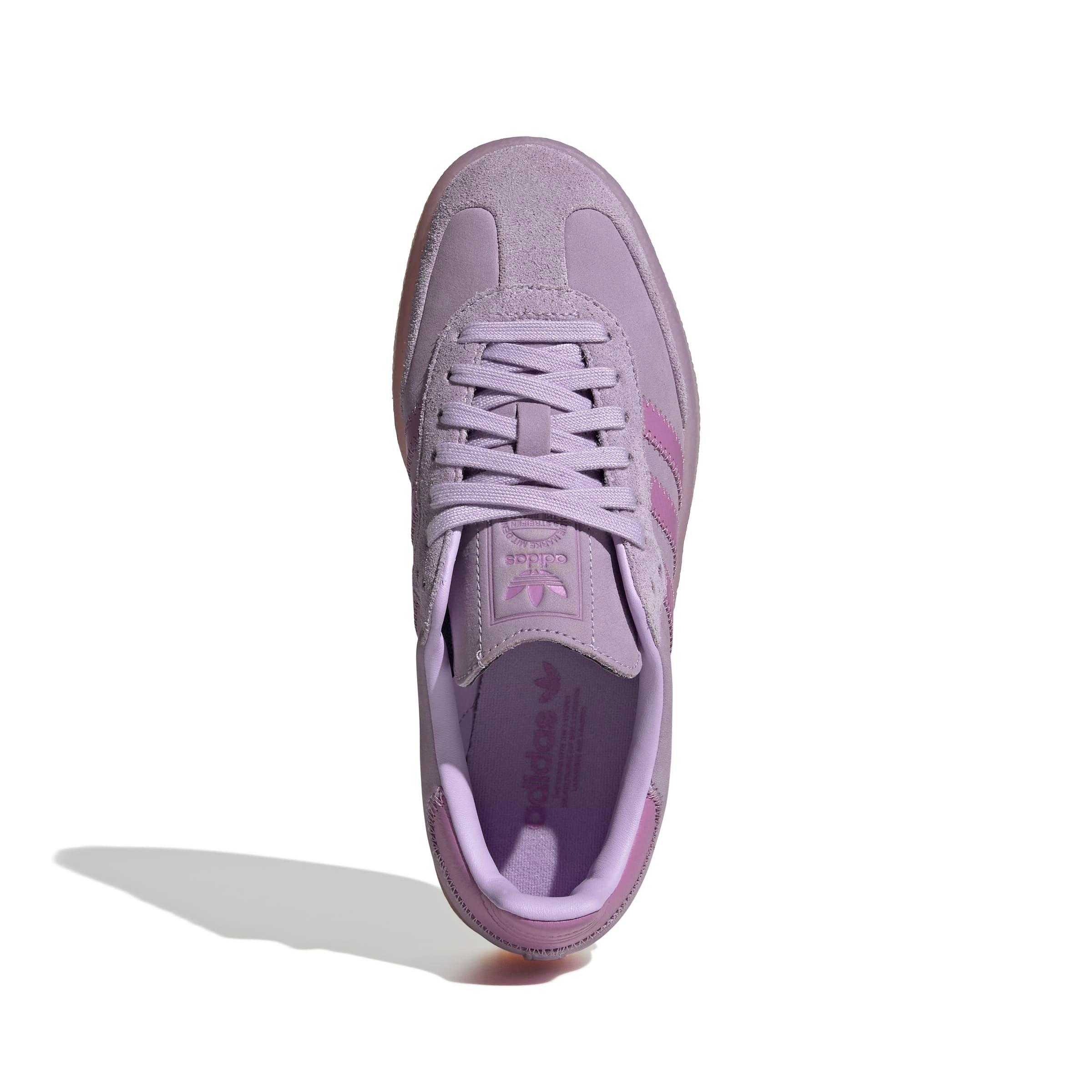 adidas Originals Sambae "Preloved Purple/Powder Plum/Off White" Women's Shoe - PURPLE/PLUM/OFF WHITE Thumbnail View 7