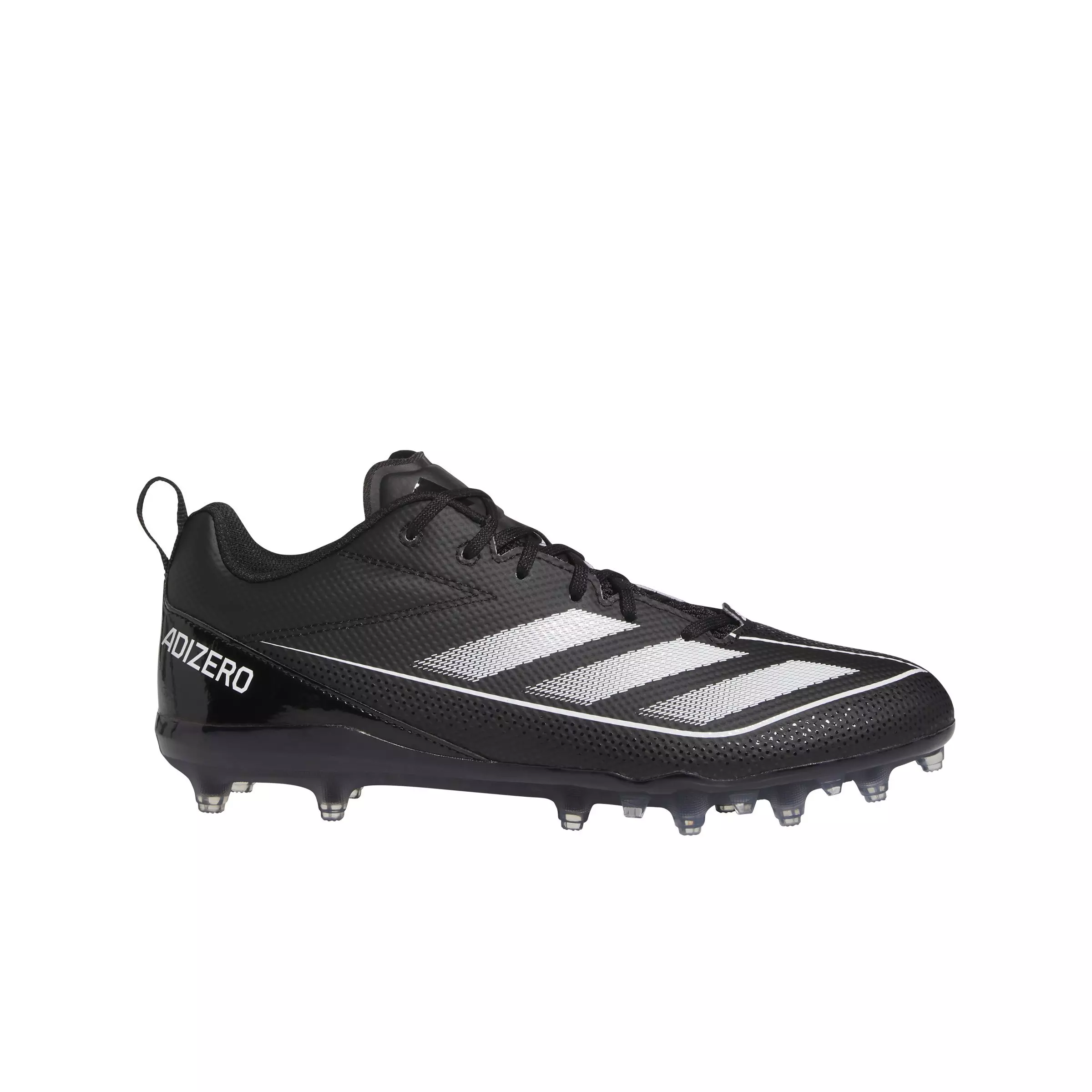 adidas Adizero Electric.2 "Core Black/Ftwr White/Core Black" Men's Football Cleat - BLACK/WHITE/BLACK