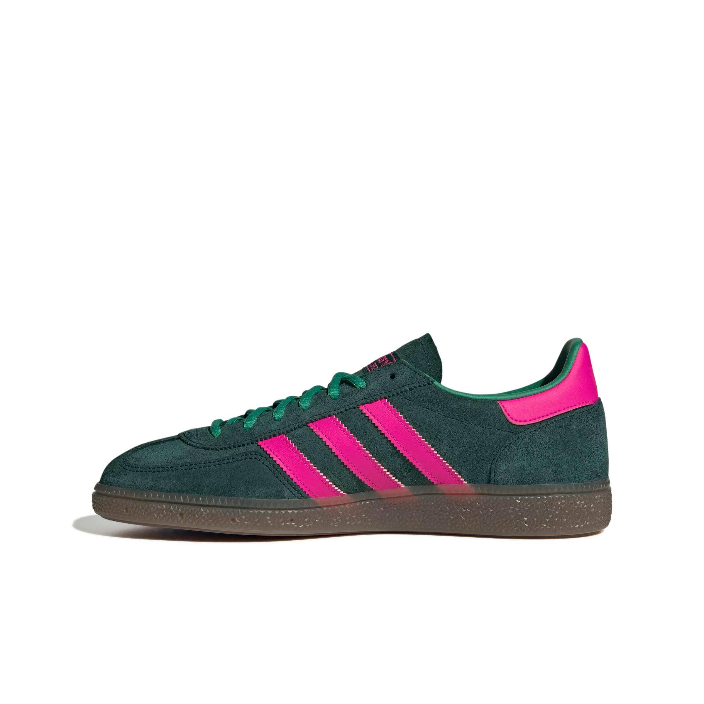 adidas Originals Handball Spezial "Aurora Ivy/Shock Pink/Gum 5" Men's Shoe - IVY/PINK/GUM Thumbnail View 2