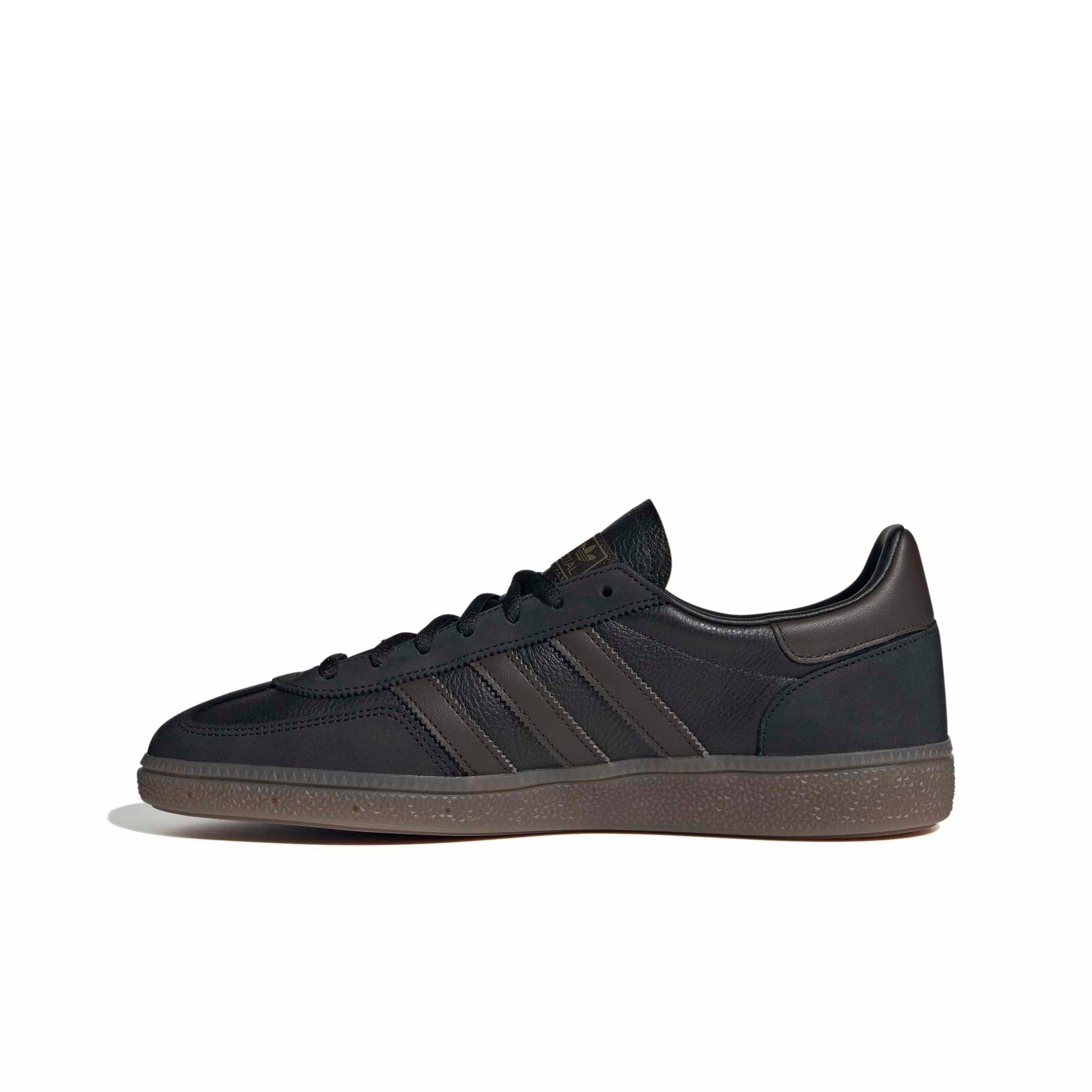 adidas Originals Handball Spezial "Core Black/Dark Brown/Gum 5" Men's Shoe - BLACK/DK BROWN/GUM Thumbnail View 2