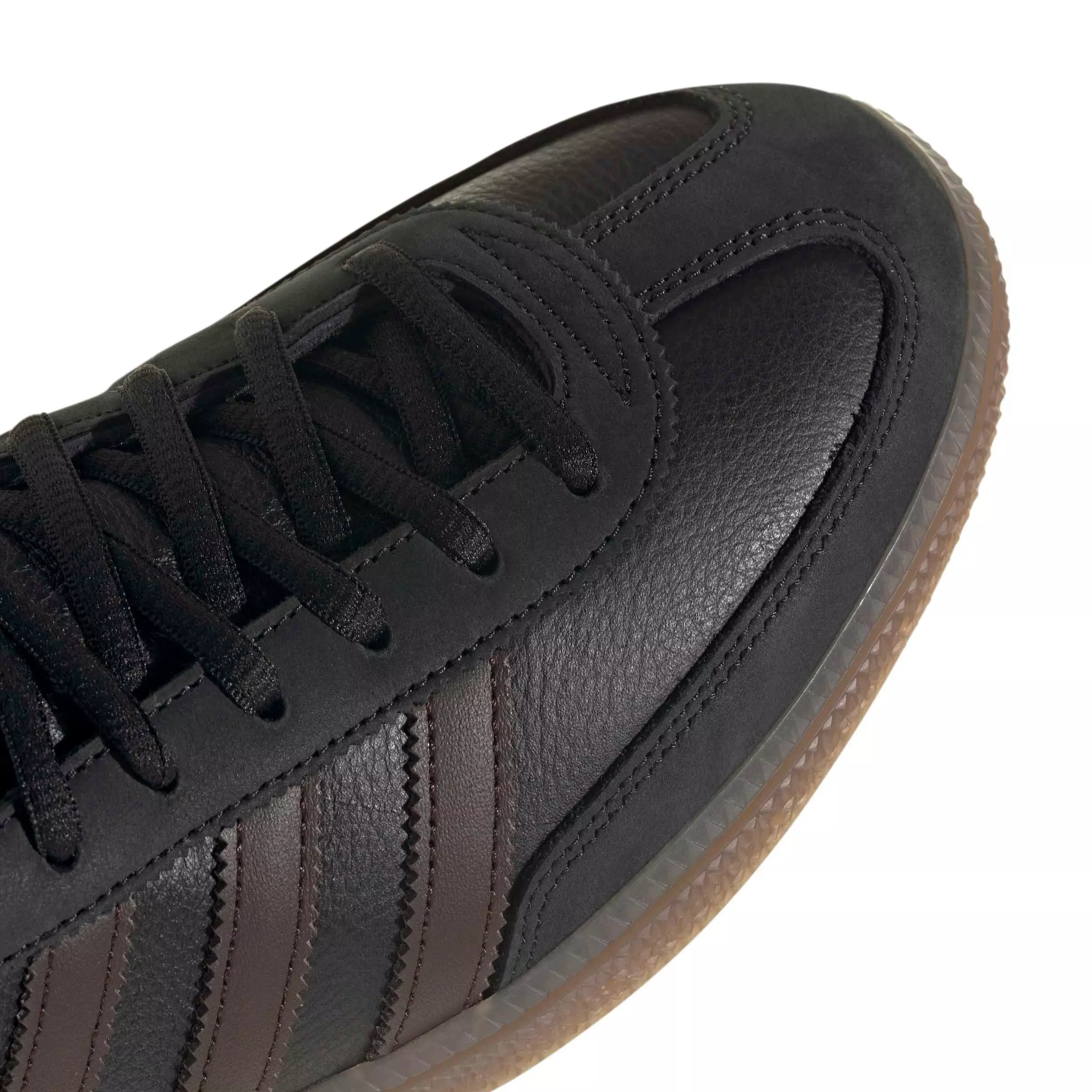 adidas Originals Handball Spezial "Core Black/Dark Brown/Gum 5" Men's Shoe - BLACK/DK BROWN/GUM