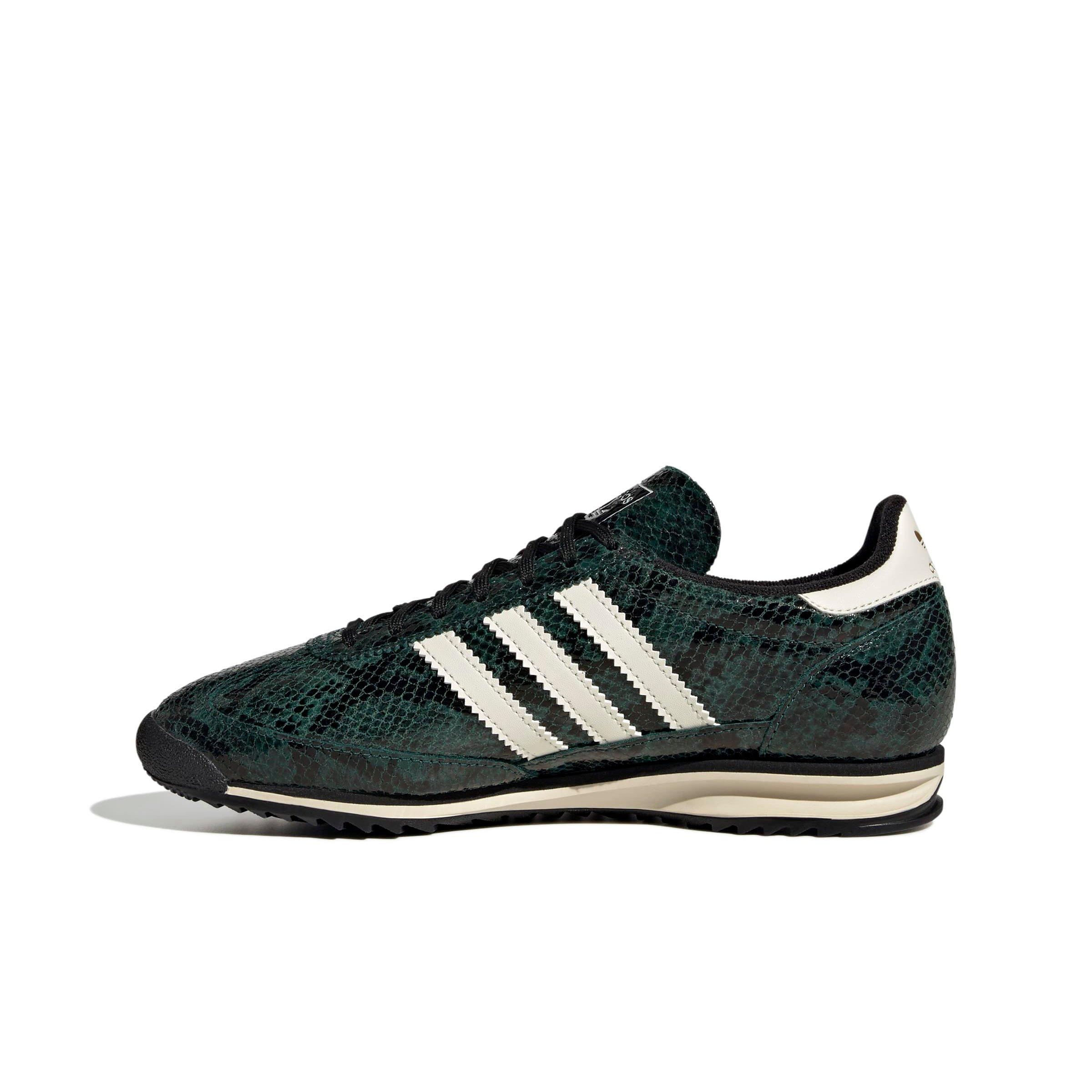 adidas Originals SL 72 OG "Snakeskin Print" Women's Shoe - GREEN/BLACK/WHITE Thumbnail View 2