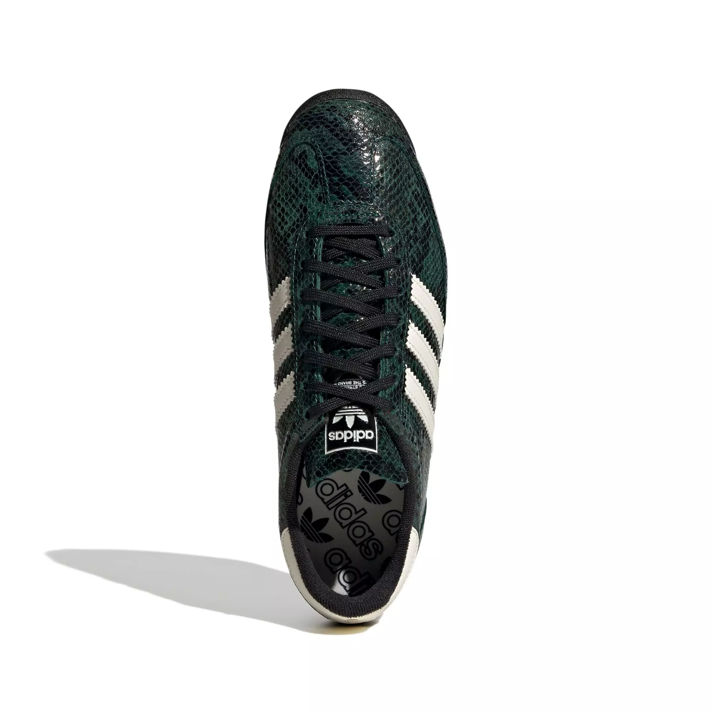 adidas Originals SL 72 OG "Snakeskin Print" Women's Shoe - GREEN/BLACK/WHITE