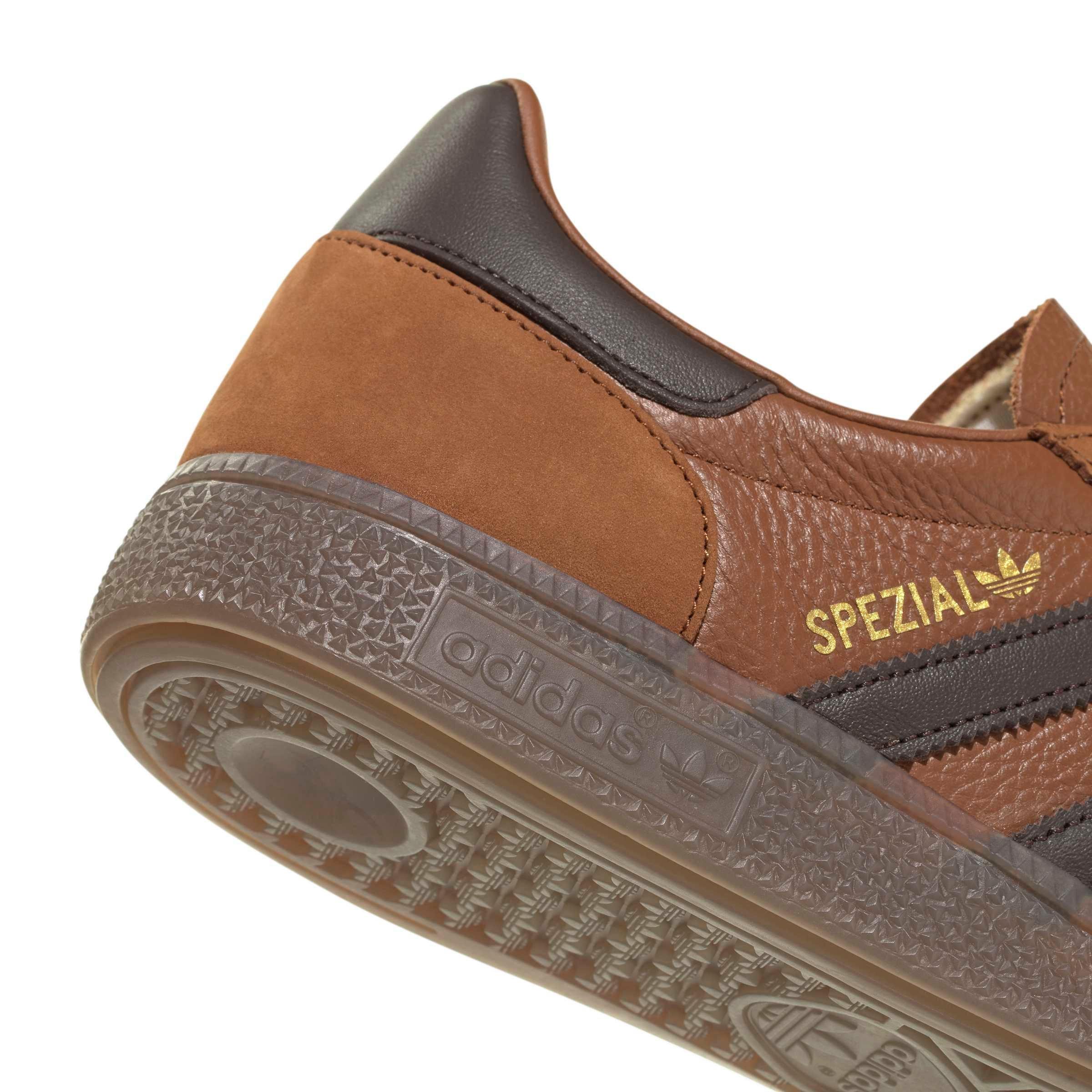 adidas Originals Handball Spezial "Dusky Bronze/Aurora Coffee/Gum 5" Men's Shoe - BRONZE/COFFEE/GUM Thumbnail View 7