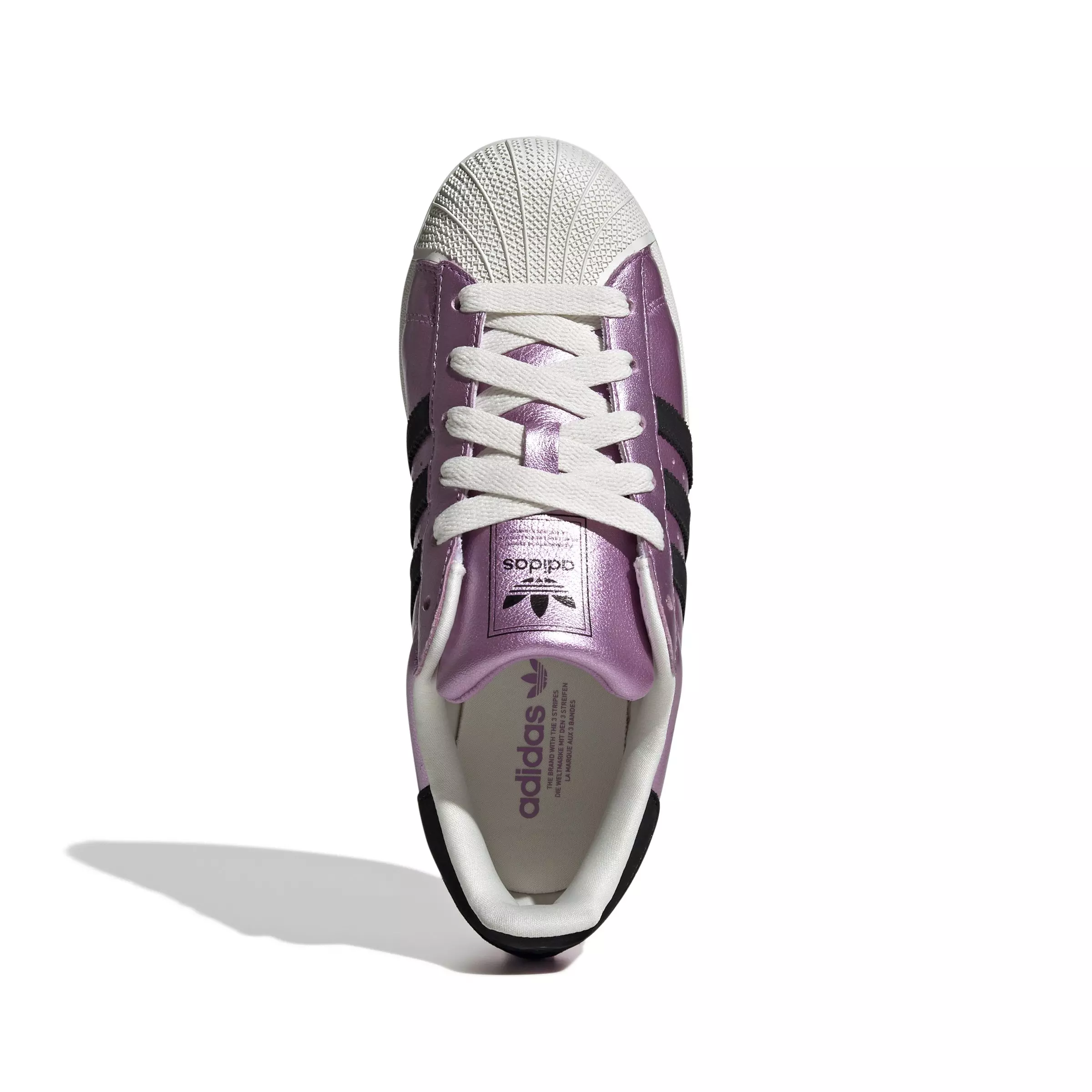 adidas Originals Superstar II "Preloved Purple/Core Black/Off White" Women's Shoe - PURPLE/BLACK/OFF WHITE