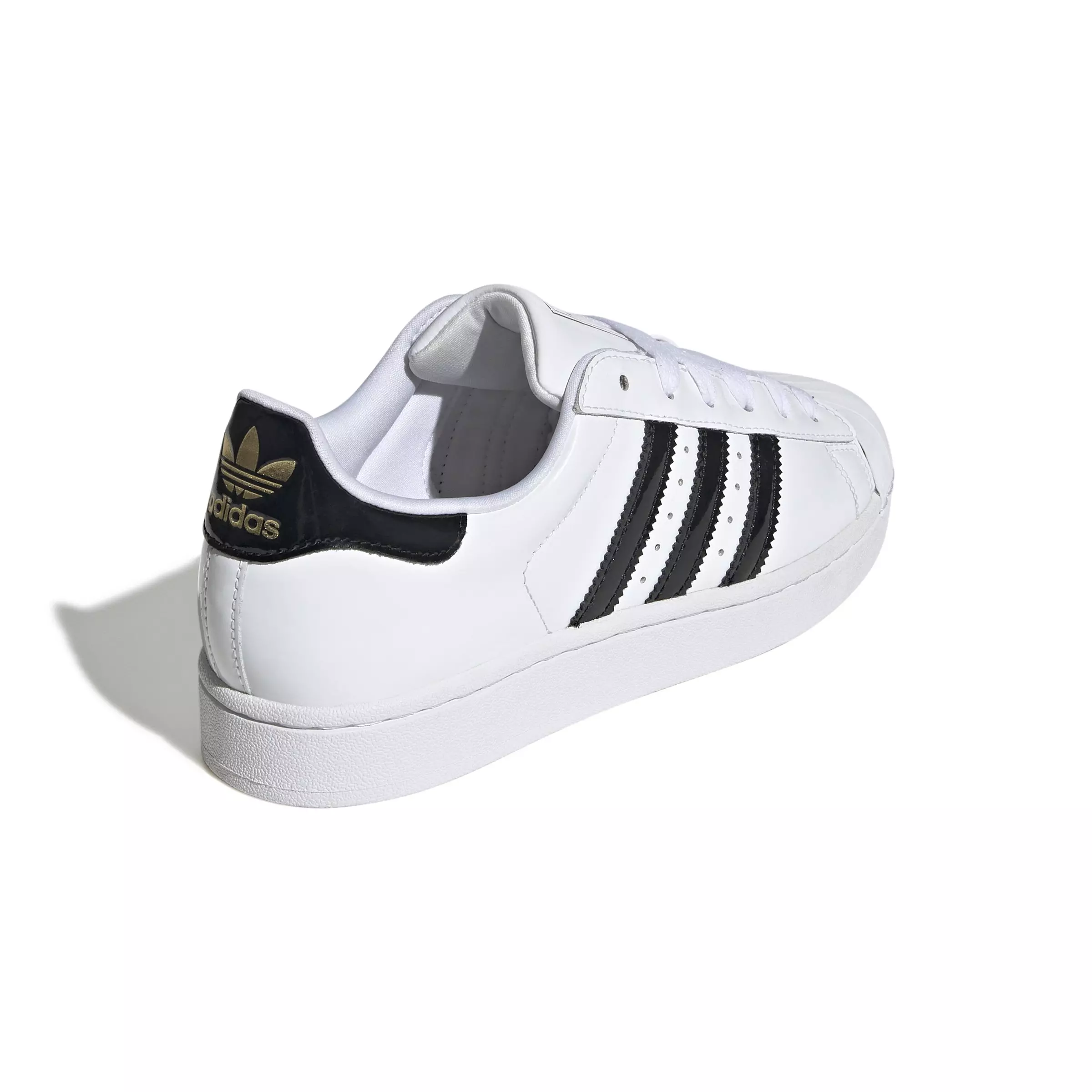 adidas Originals Superstar II "Ftwr White/Core Black/Gold Met" Women's Shoe - WHITE/BLACK/GOLD