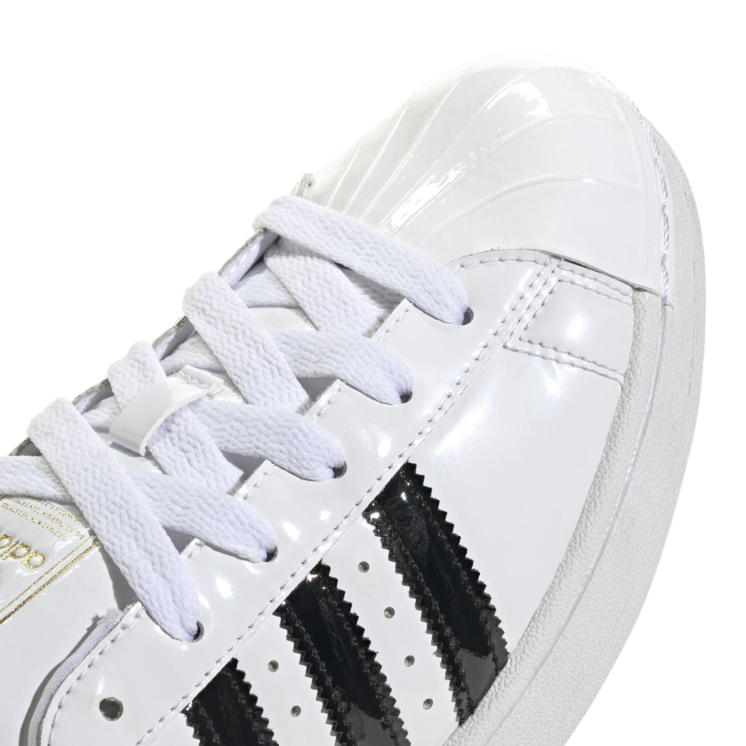 adidas Originals Superstar II "Ftwr White/Core Black/Gold Met" Women's Shoe - WHITE/BLACK/GOLD Thumbnail View 7