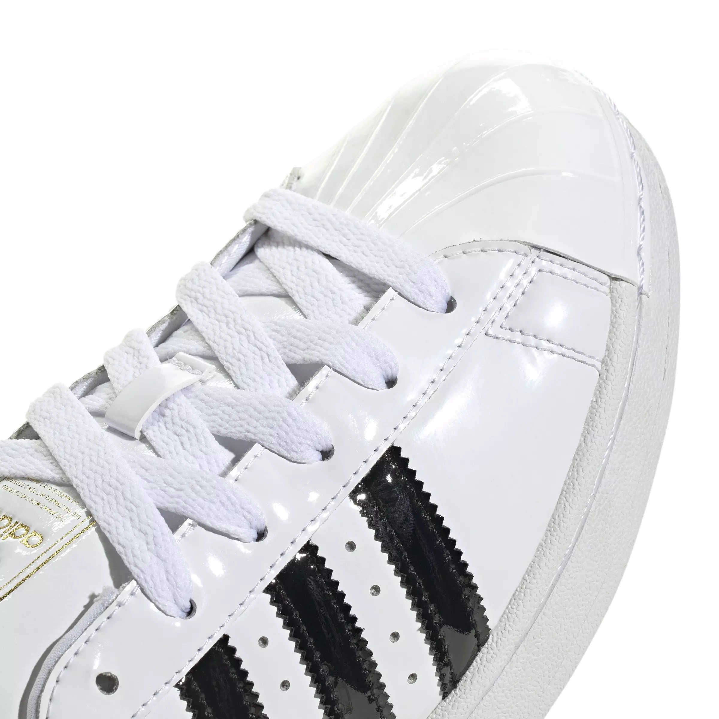adidas Originals Superstar II "Ftwr White/Core Black/Gold Met" Women's Shoe - WHITE/BLACK/GOLD