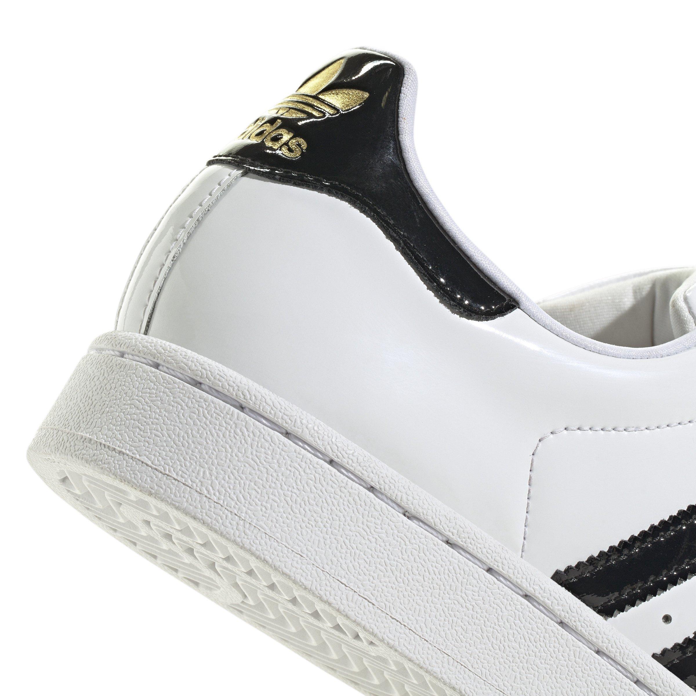adidas Originals Superstar II "Ftwr White/Core Black/Gold Met" Women's Shoe - WHITE/BLACK/GOLD Thumbnail View 8