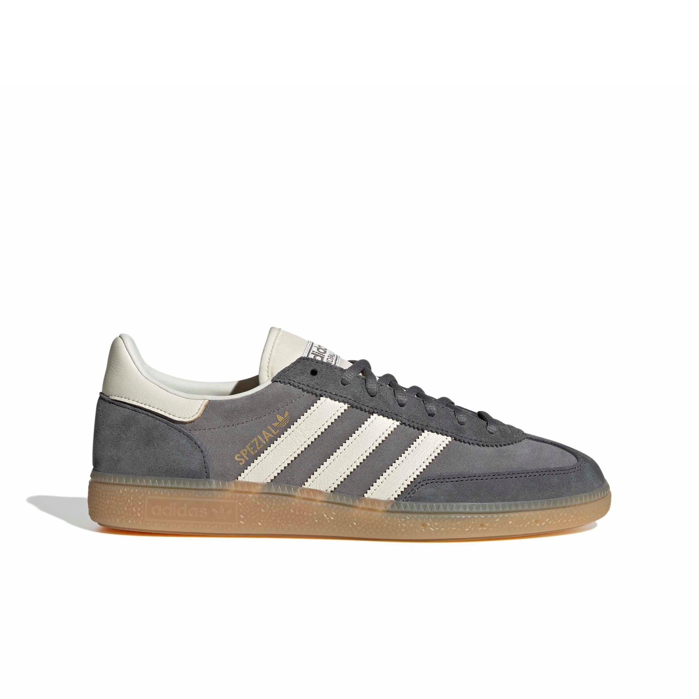 adidas Originals Handball Spezial "Grey Four/Off White/Grey Six" Men's Shoe - GREY/OFF WHITE/GREY Thumbnail View 1