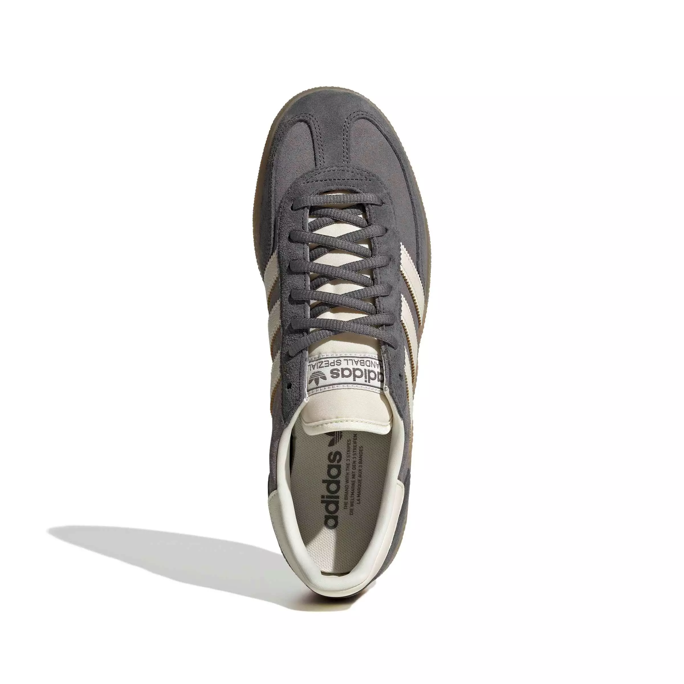 adidas Originals Handball Spezial "Grey Four/Off White/Grey Six" Men's Shoe - GREY/OFF WHITE/GREY