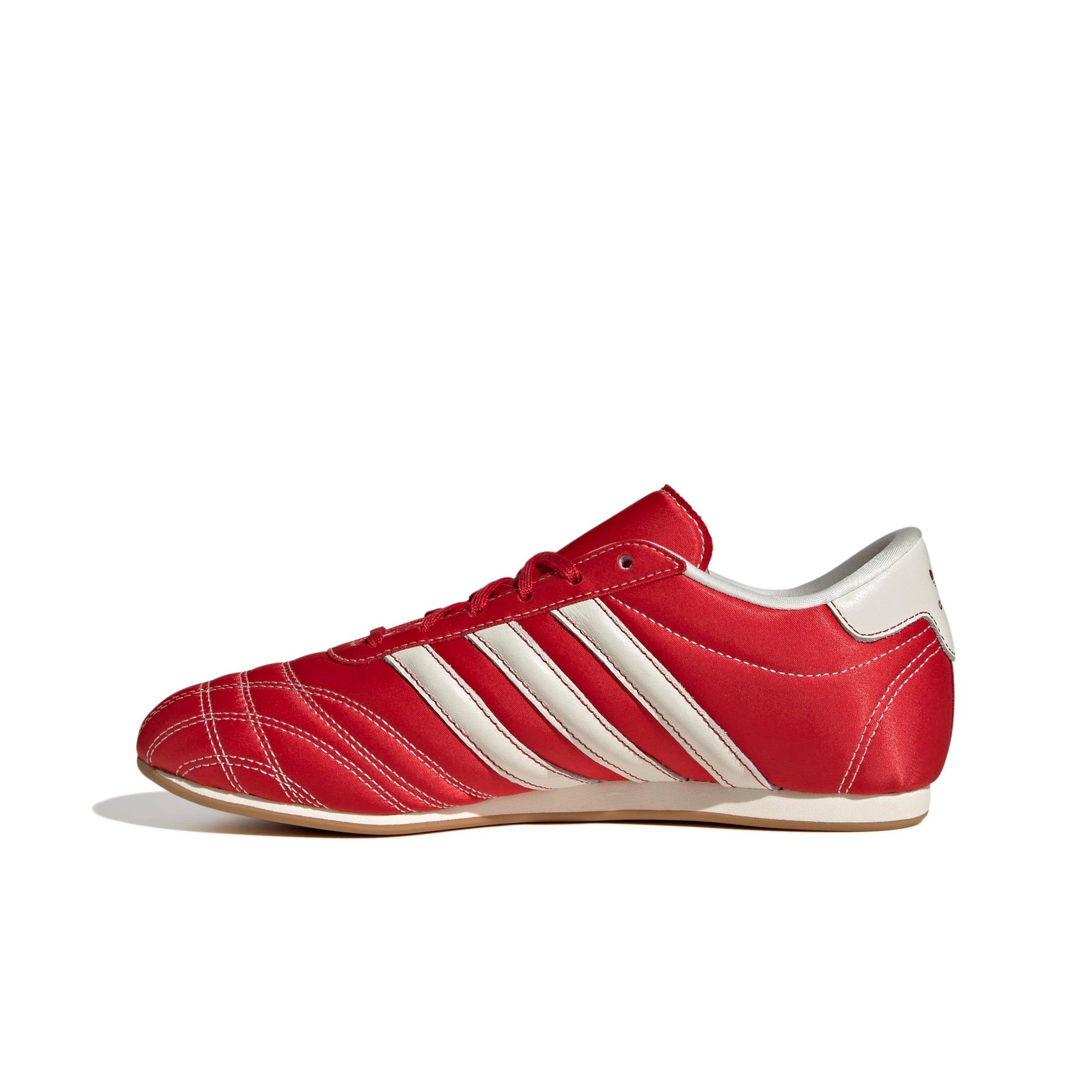 adidas Originals Taekwondo "Off White/Better Scarlet/Off White" Women's Shoe - OFF WHITE/SCARLET/OFF WHITE Thumbnail View 2