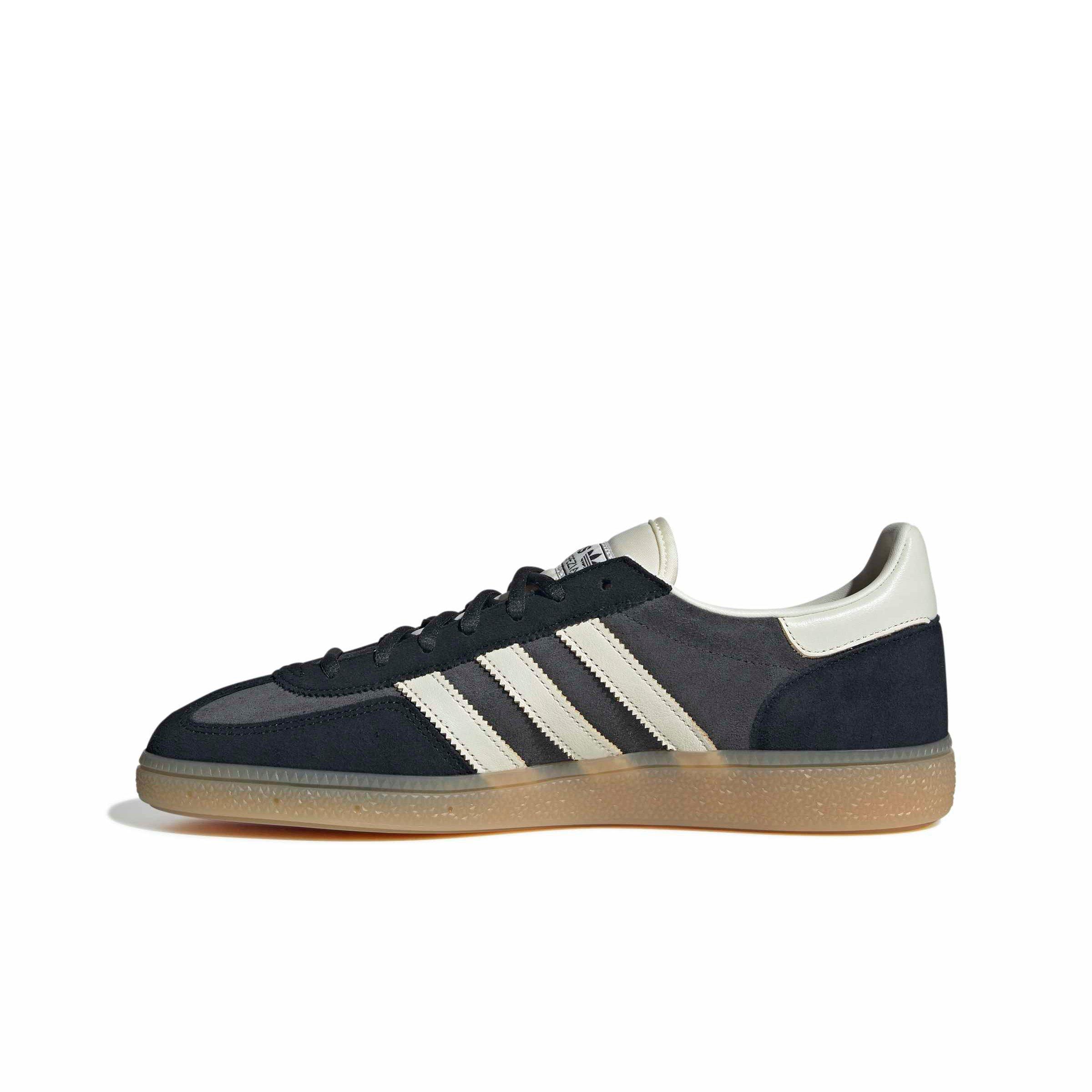 adidas Originals Handball Spezial "Carbon/Off White/Core Black" Men's Shoe - GREY/OFF WHITE/GREY Thumbnail View 2