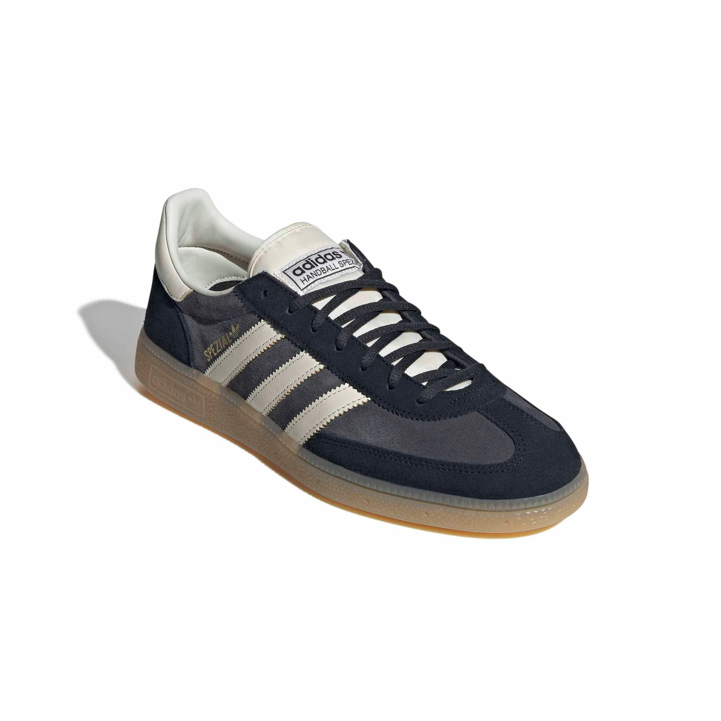 adidas Originals Handball Spezial "Grey Four/Off White/Grey Six" Men's Shoe - GREY/OFF WHITE/GREY Thumbnail View 3
