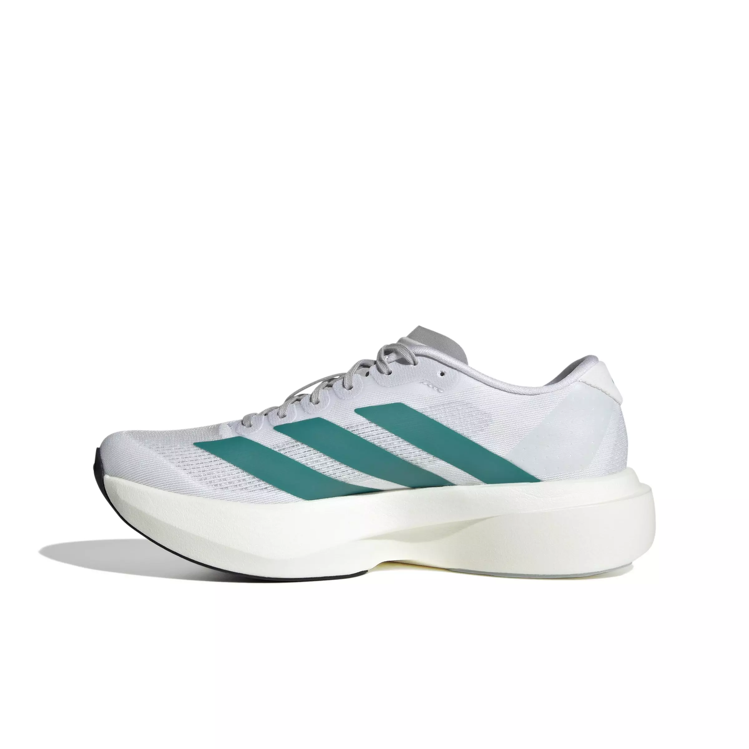 adidas Adizero EVO SL "Ftwr White/Pure Teal/Grey Two" Women's Running Shoe - WHITE/TEAL/GREY