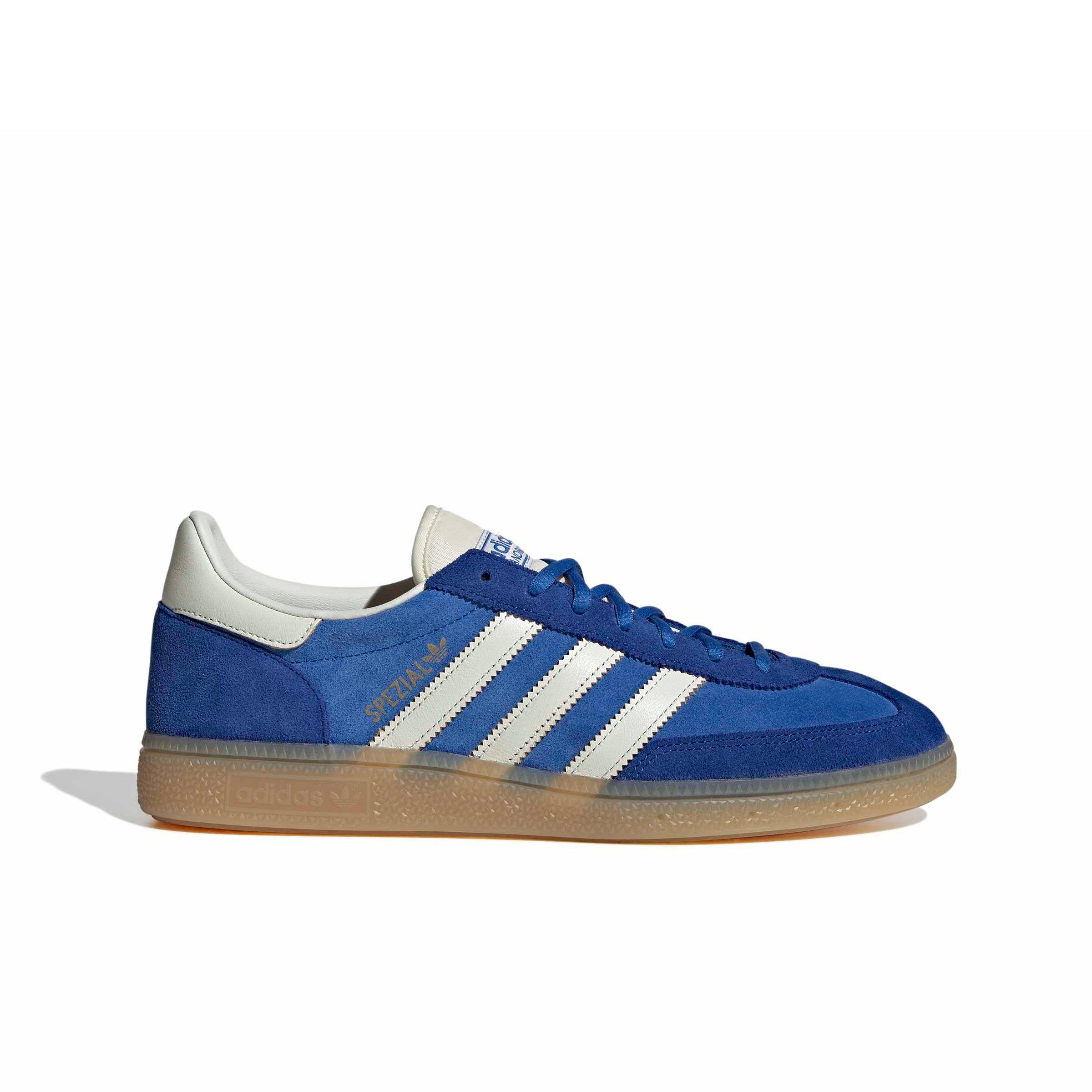 adidas Originals Handball Spezial "Blue/Off White/Team Royal Blue" Men's Shoe - BLUE/OFF WHITE/BLUE Thumbnail View 1