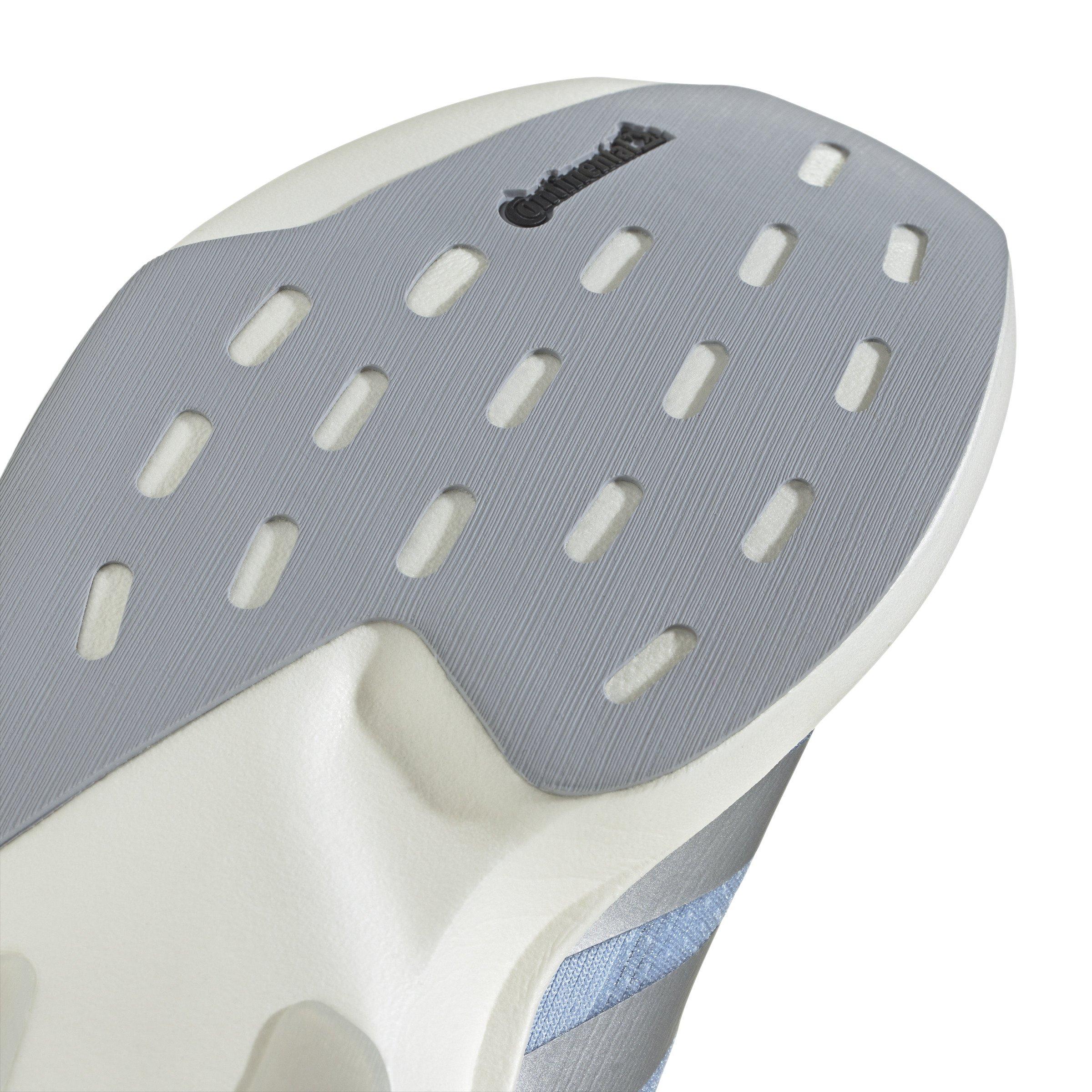 adidas Adizero EVO SL "Glow Blue/Silver Metallic/Ftwr White" Women's Running Shoe - BLUE/SILVER/WHITE Thumbnail View 7