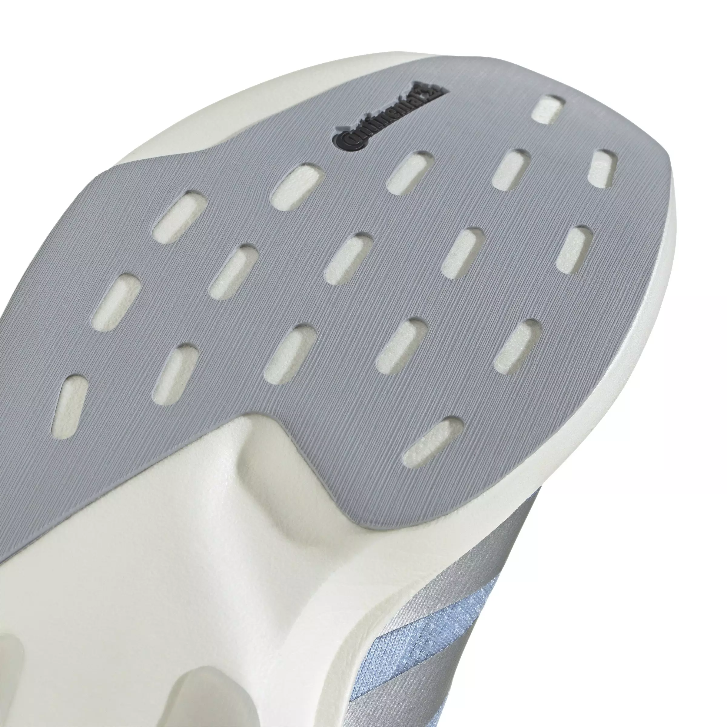 adidas Adizero EVO SL "Glow Blue/Silver Metallic/Ftwr White" Women's Running Shoe - BLUE/SILVER/WHITE