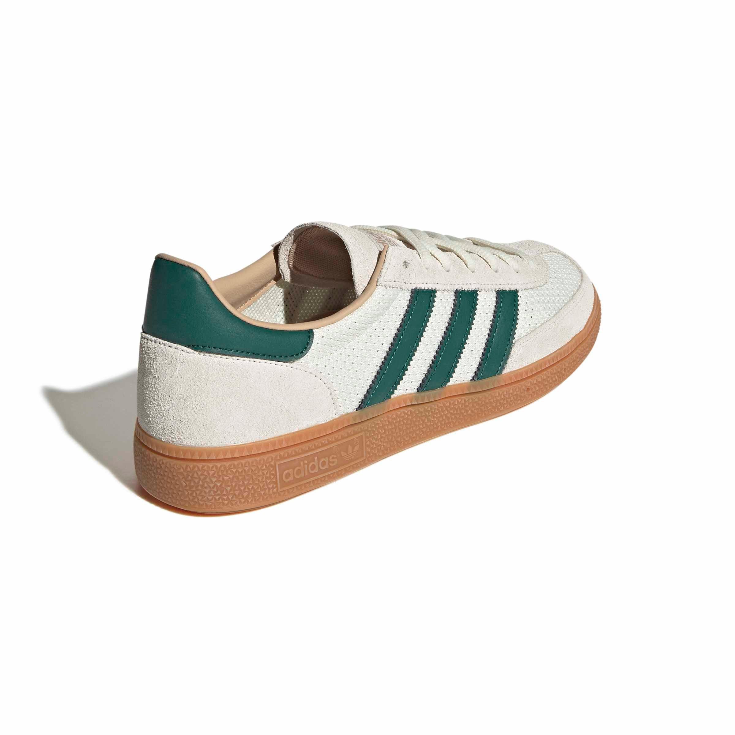 adidas Originals Handball Spezial "Off White/Collegiate Green/Gum 2" Men's Shoe - OFF WHITE/GREEN/GUM Thumbnail View 4