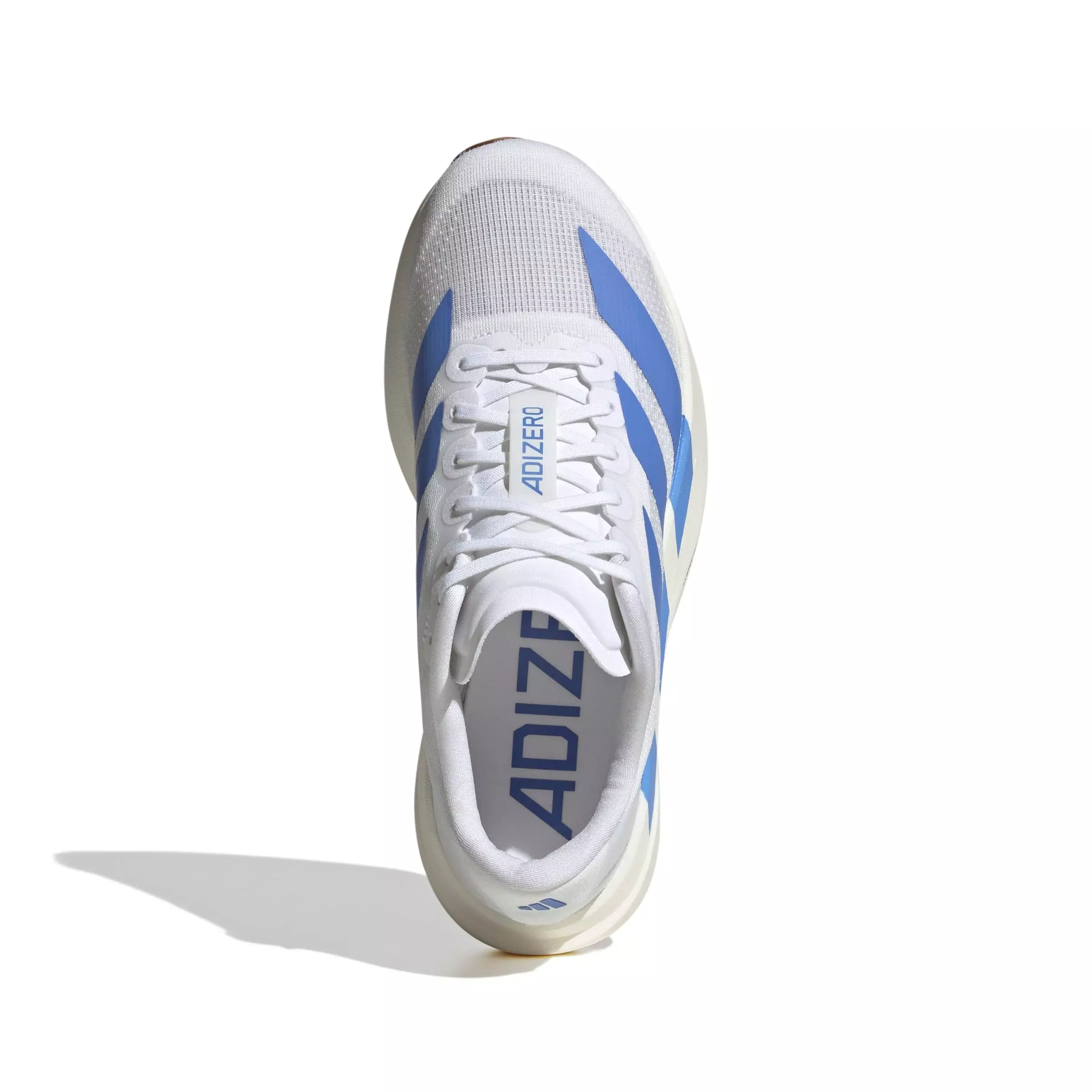 adidas Adizero EVO SL "Ftwr White/Blue Fusion/Off White" Women's Running Shoe - WHITE/BLUE/OFF WHITE