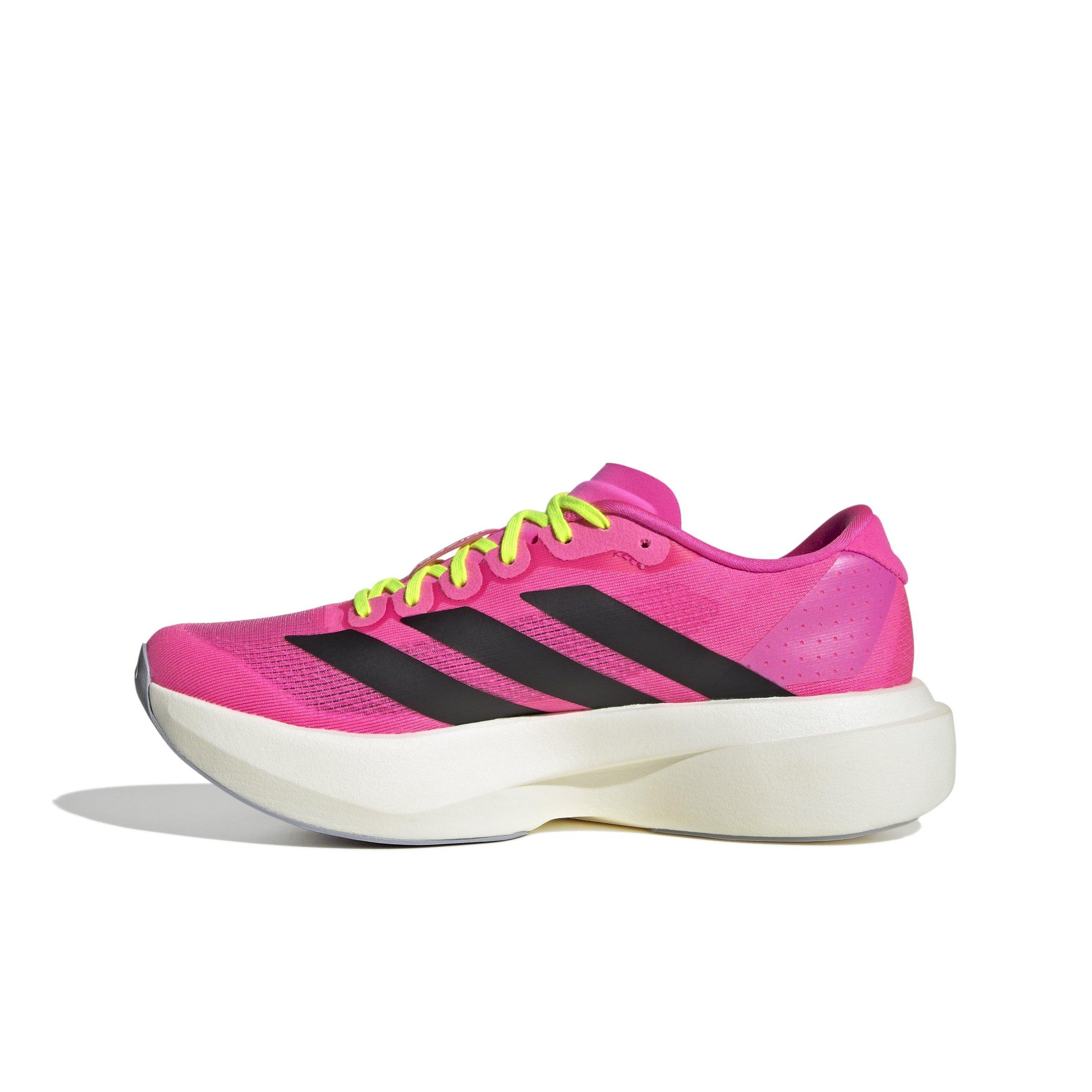 adidas Adizero EVO SL "Lucid Pink/Core Black/Ftwr White" Women's Running Shoe - PINK/BLACK/WHITE Thumbnail View 2