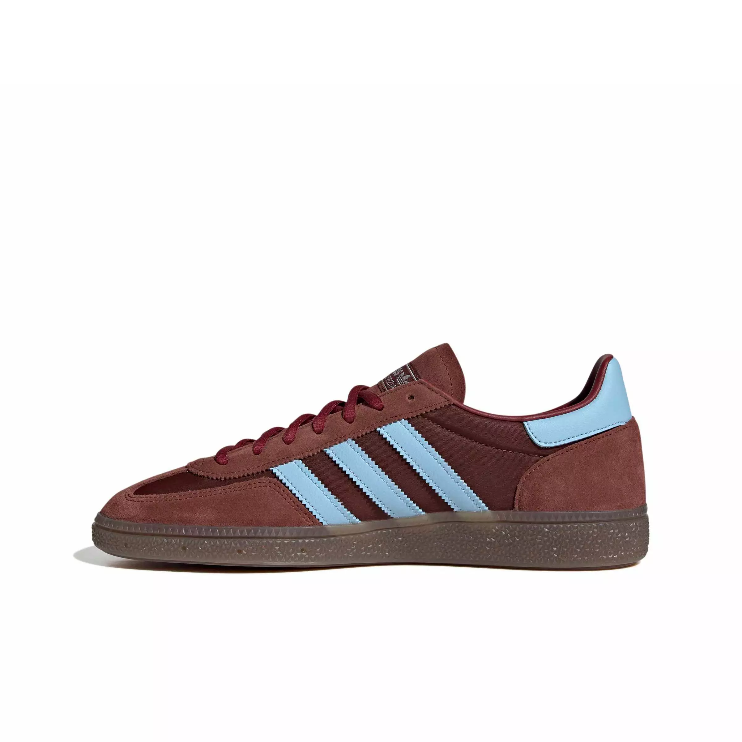 adidas Originals Handball Spezial "Fox Brown/Clear Sky/Gum 5" Men's Shoe - BROWN/SKY/GUM