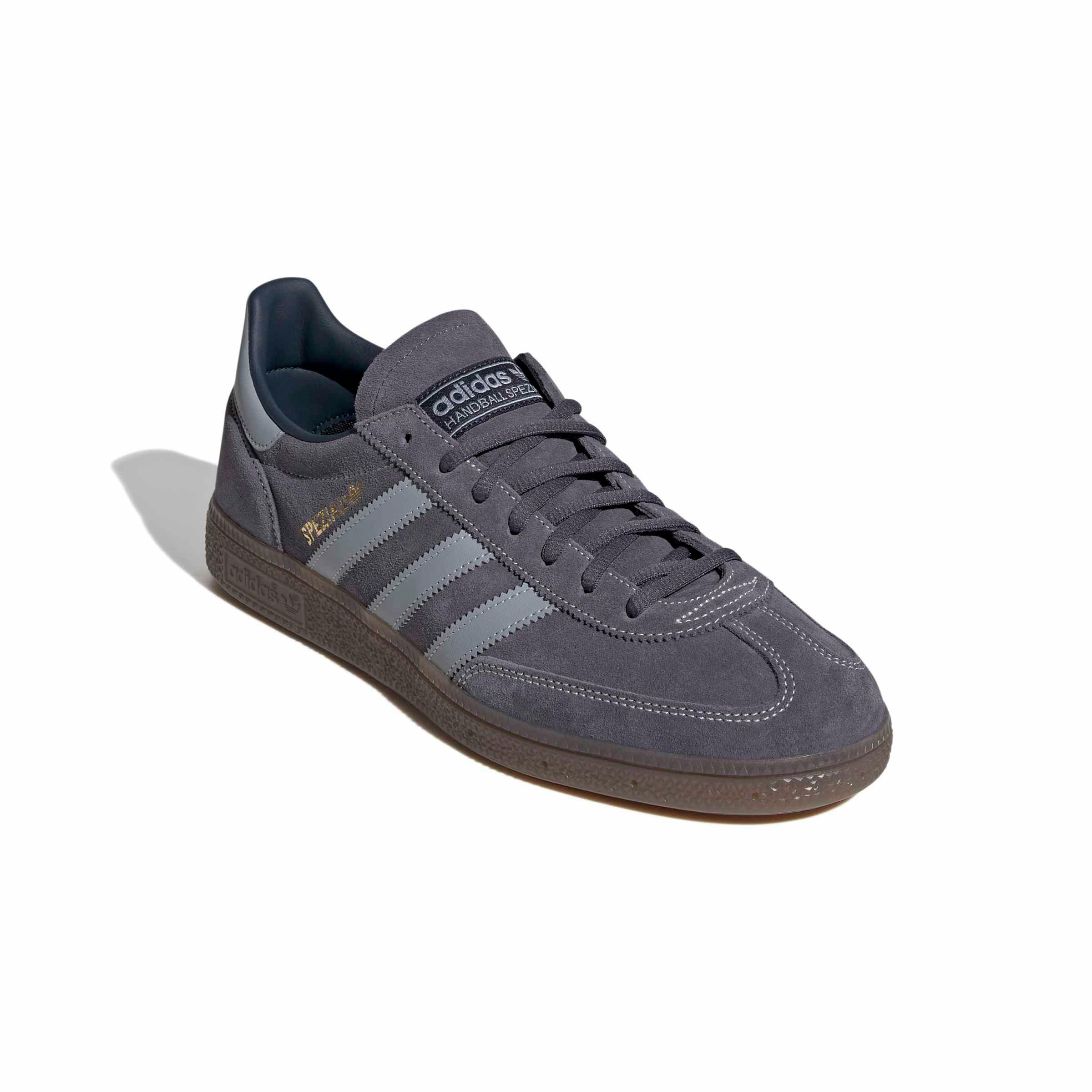 adidas Originals Handball Spezial "Aurora Onix/Halo Silver/Gum 5" Men's Shoe - ONIX/SILVER/GUM Thumbnail View 3