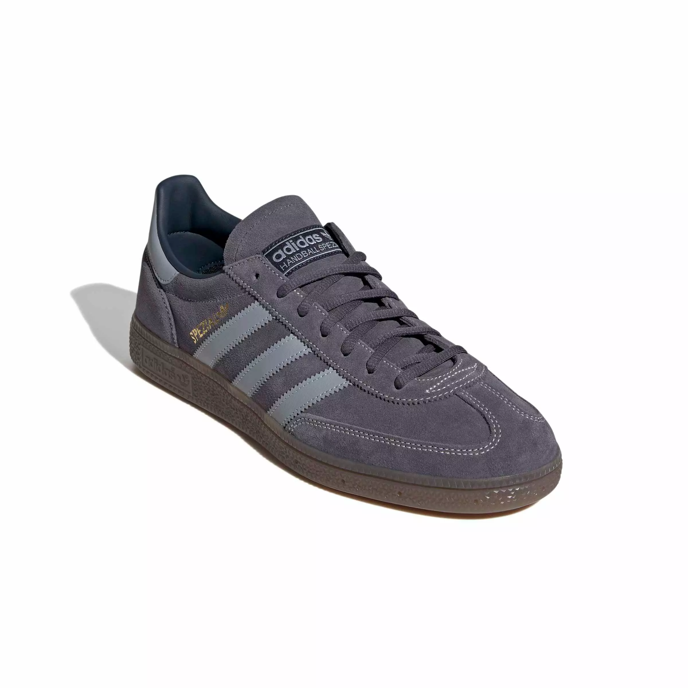 adidas Originals Handball Spezial "Aurora Onix/Halo Silver/Gum 5" Men's Shoe - ONIX/SILVER/GUM