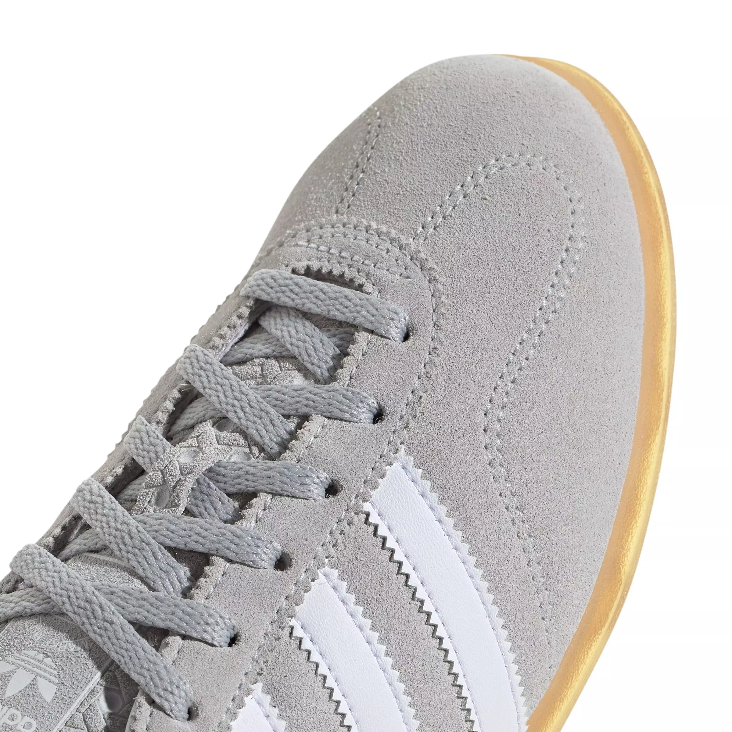 adidas Originals Gazelle Lo Pro "Grey Two/Ftwr White/Gum 3" Women's Shoe - GREY/WHITE/GUM