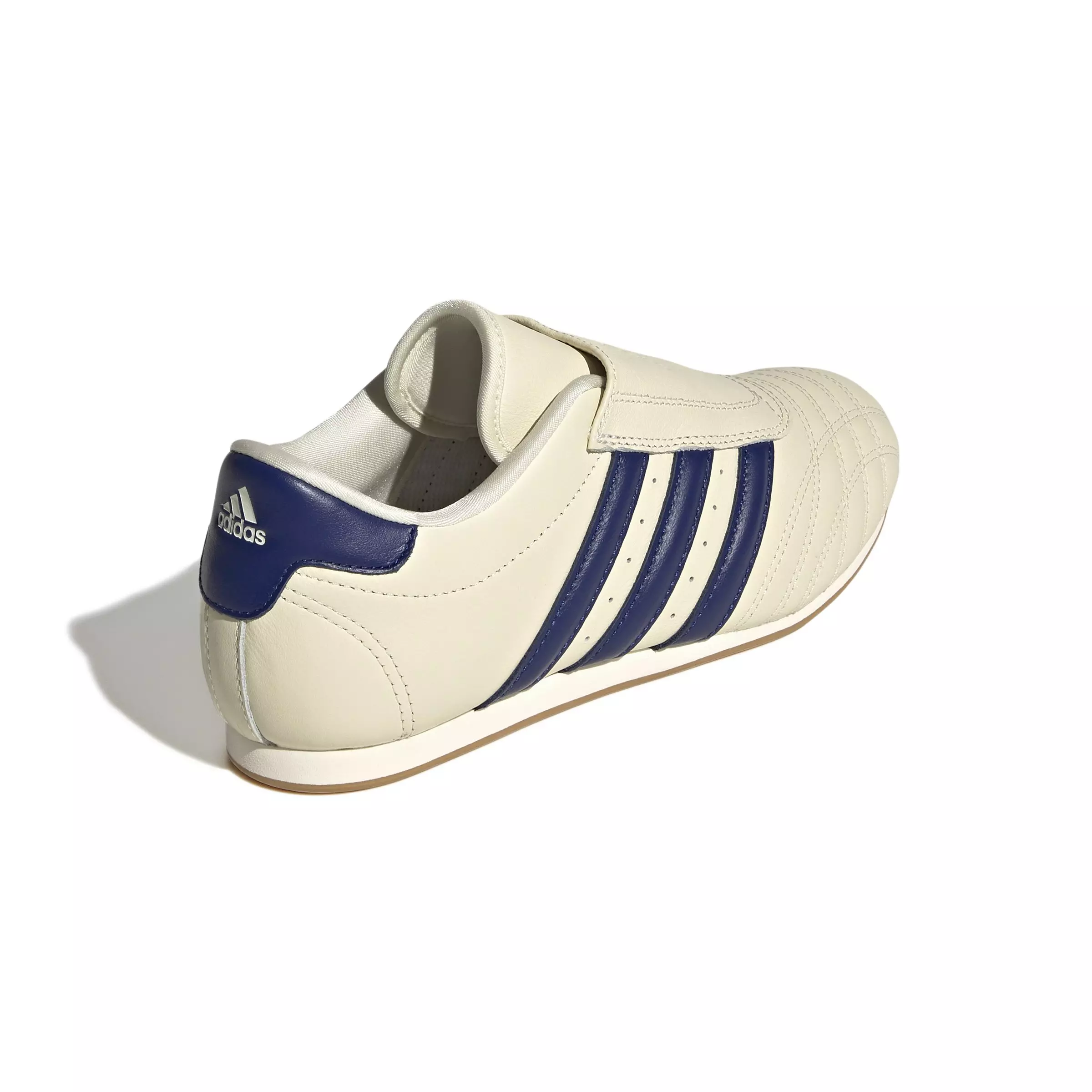 adidas Originals Taekwondo "Cream White/Victory Blue/Gum 3" Women's Shoe - WHITE/BLUE/GUM