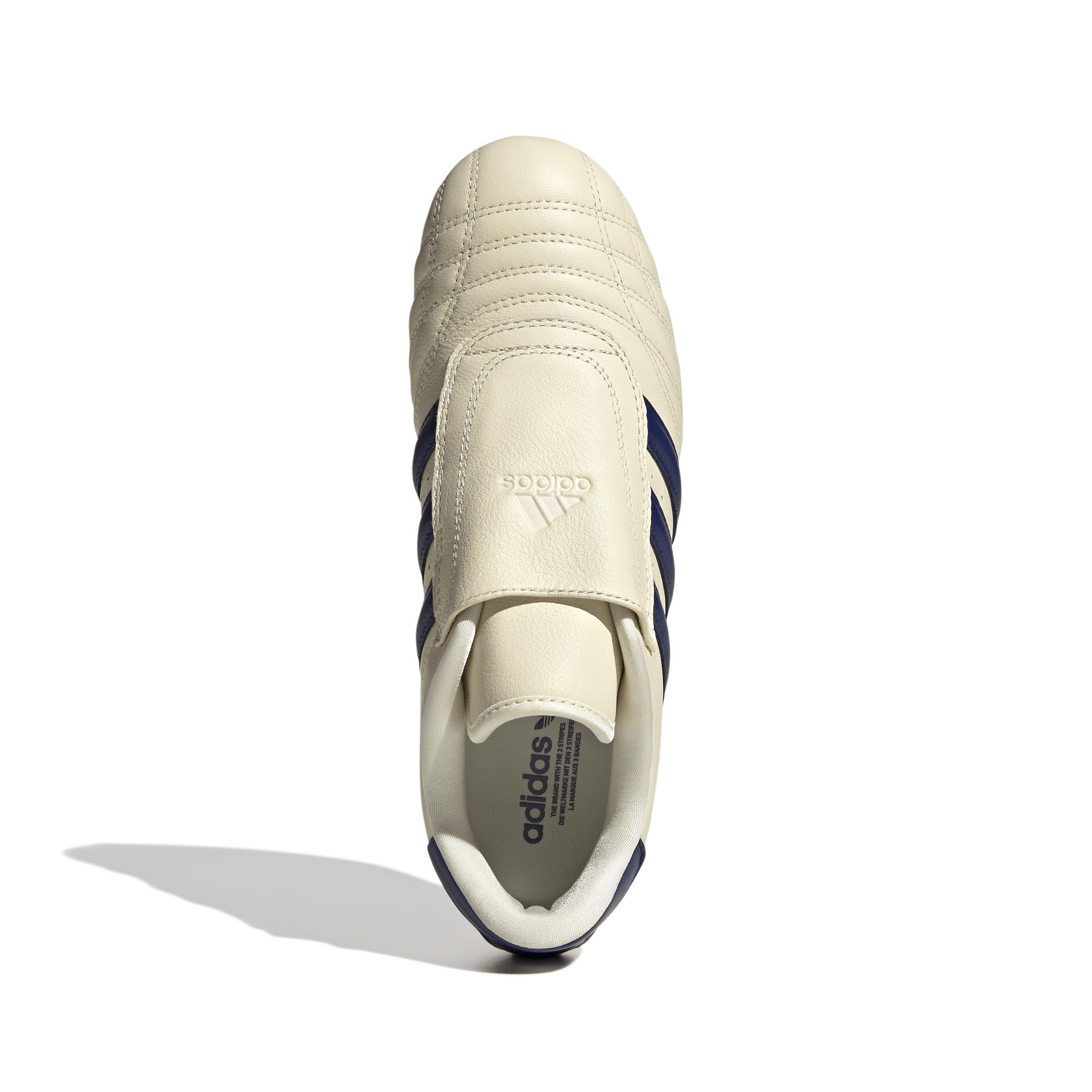 adidas Originals Taekwondo "Cream White/Victory Blue/Gum 3" Women's Shoe - WHITE/BLUE/GUM Thumbnail View 5