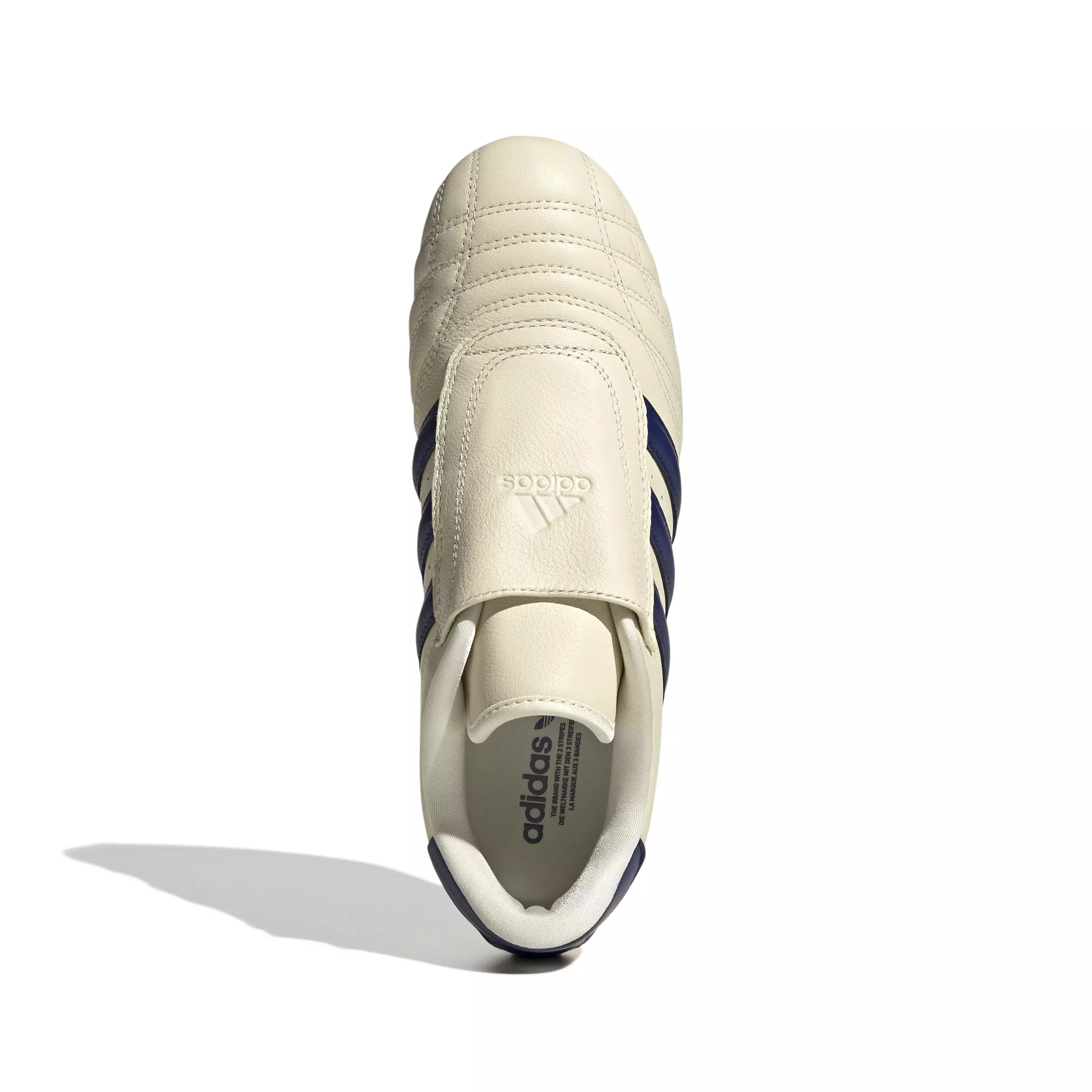 adidas Originals Taekwondo "Cream White/Victory Blue/Gum 3" Women's Shoe - WHITE/BLUE/GUM