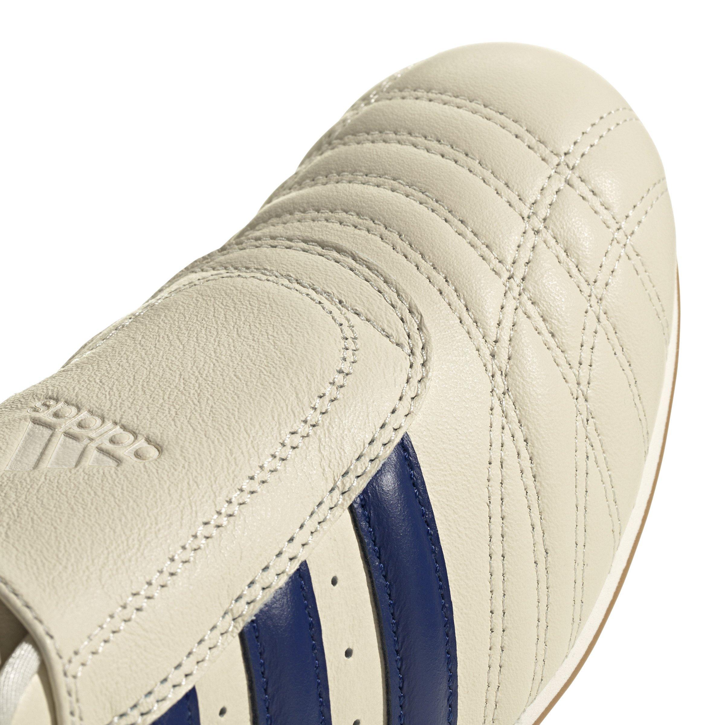 adidas Originals Taekwondo "Cream White/Victory Blue/Gum 3" Women's Shoe - WHITE/BLUE/GUM Thumbnail View 8