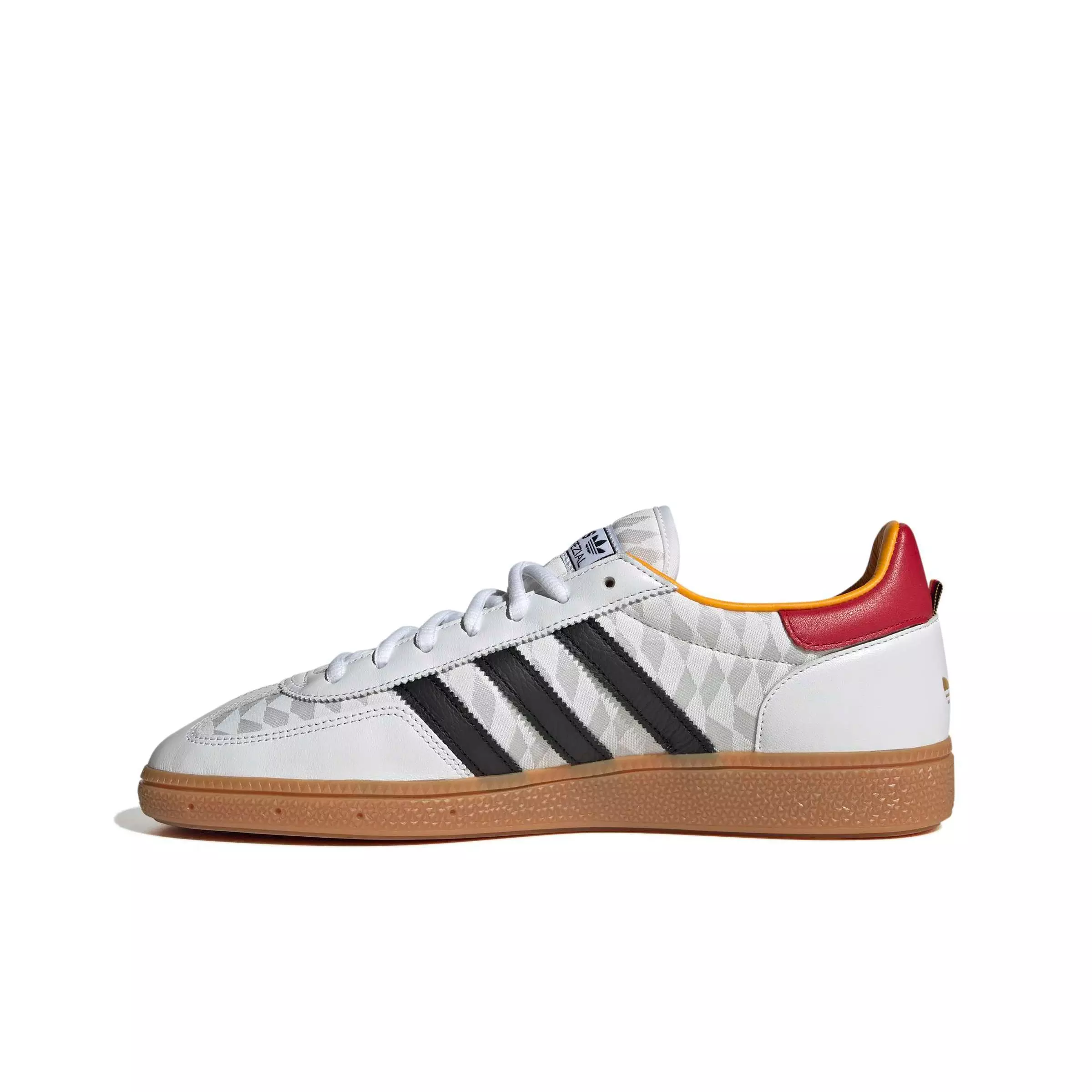 adidas Originals Handball Spezial "Ftwr White/Core Black/Bold Red" Men's Shoe - WHITE/BLACK/RED