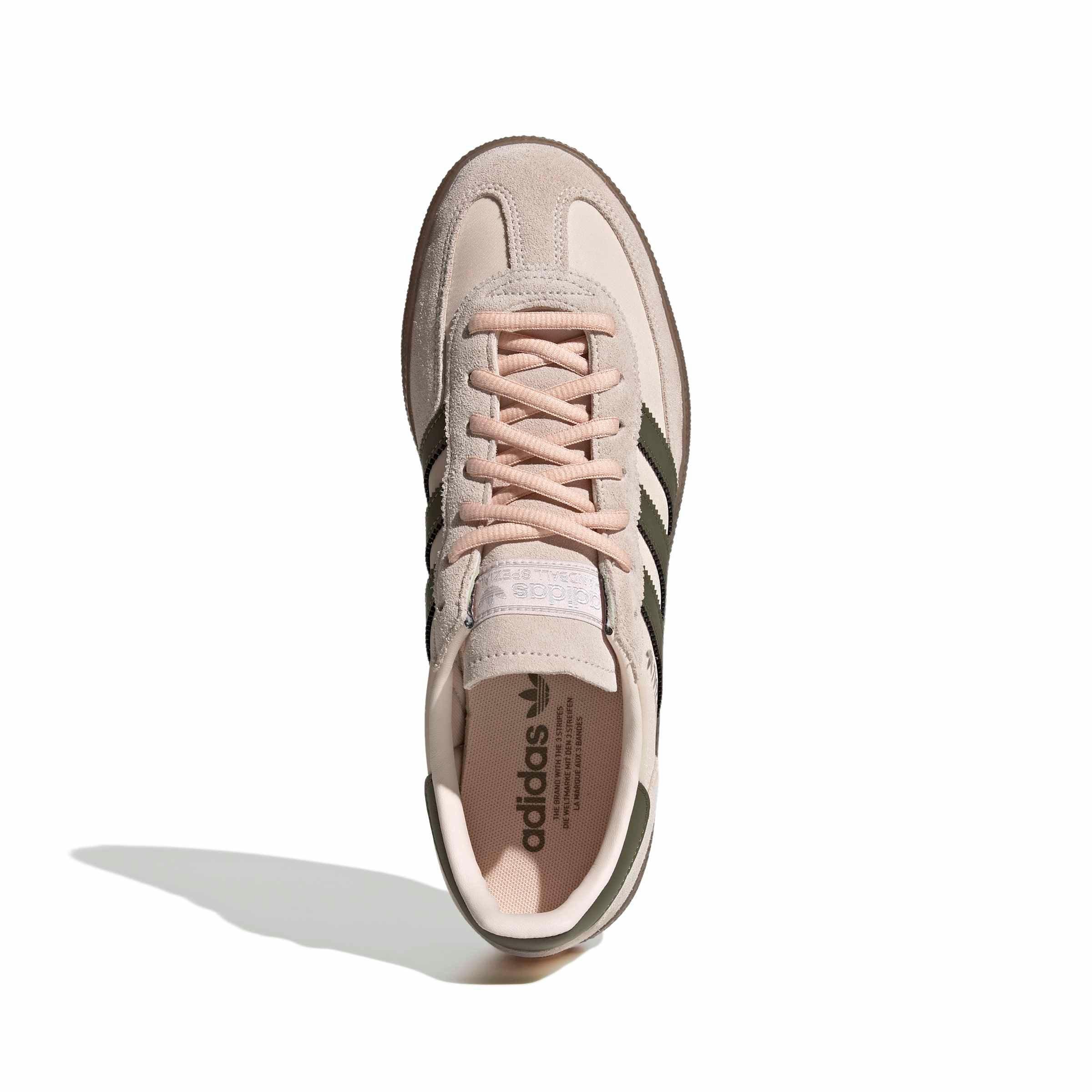 adidas Originals Handball Spezial "Wonder Quartz/Olive Strata/Gum 5" Men's Shoe - QUARTZ/OLIVE/GUM Thumbnail View 5