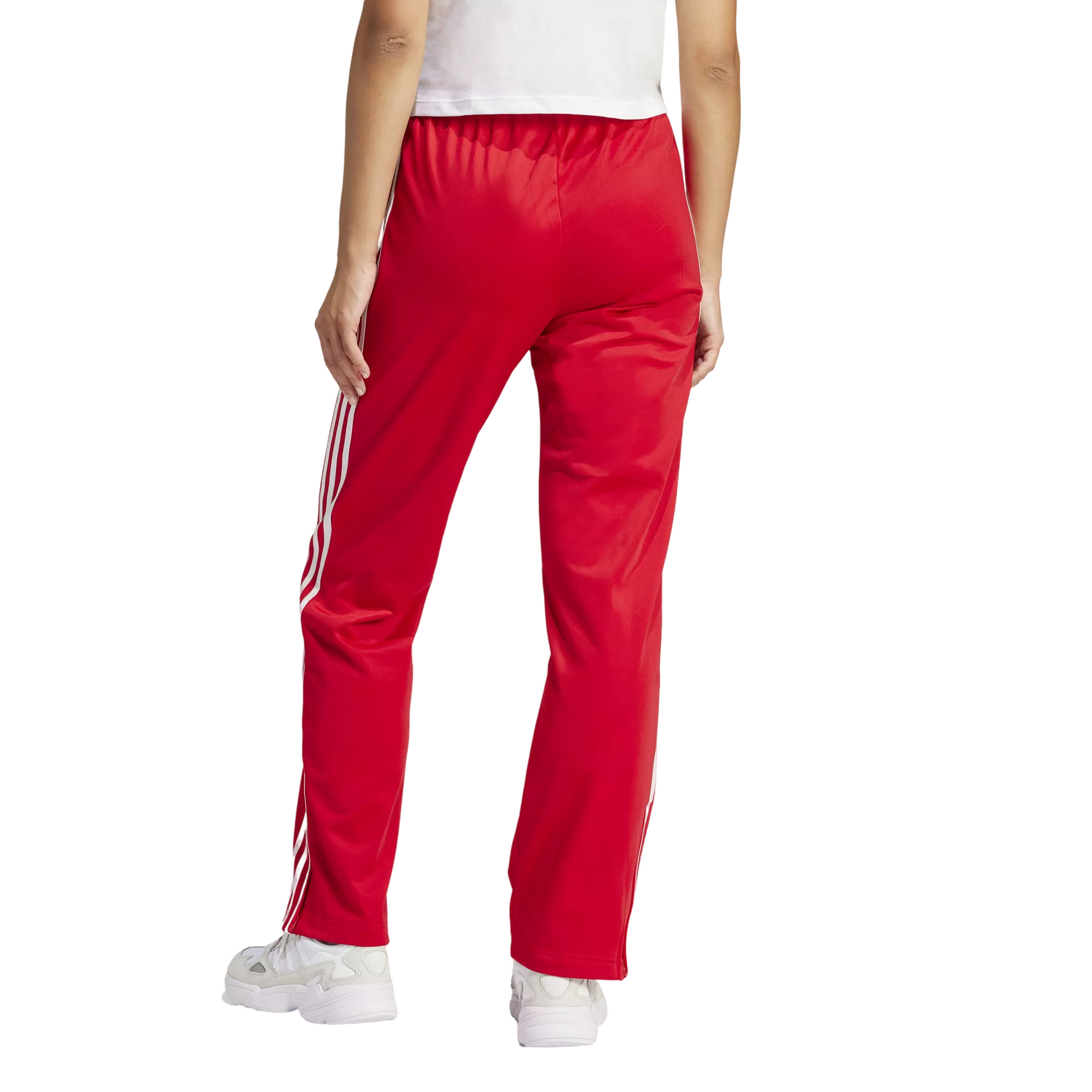 adidas Originals Women's Adicolor Classics Firebird Track Tracksuit Bottoms -Red - RED