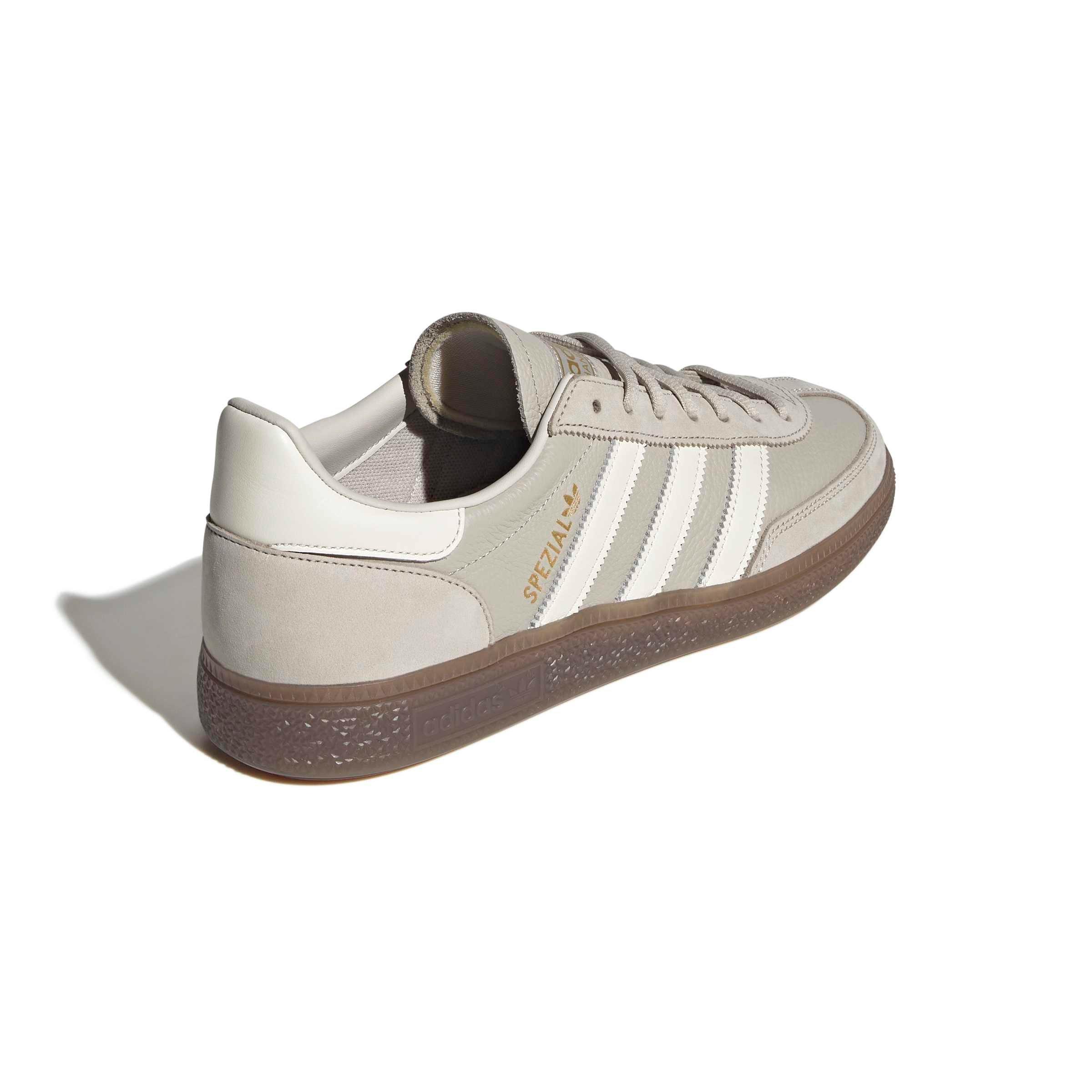 adidas Originals Handball Spezial "Wonder Alumina/Off White/Gum 5" Men's Shoe - ALUMINA/OFF WHITE/GUM Thumbnail View 4